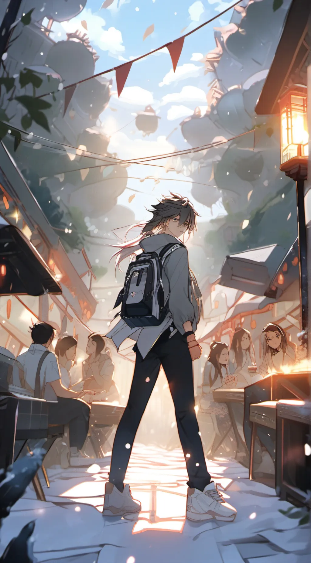 ai character: Tyson  background