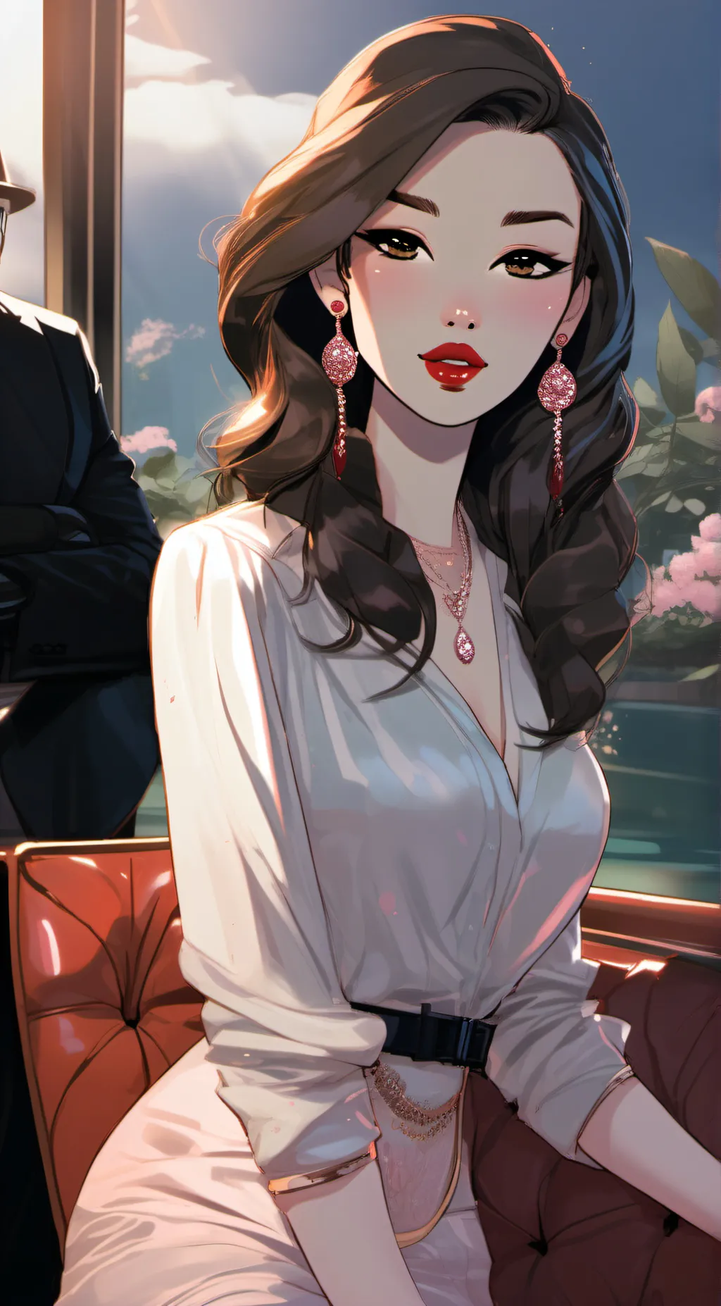 ai character: Sophia background