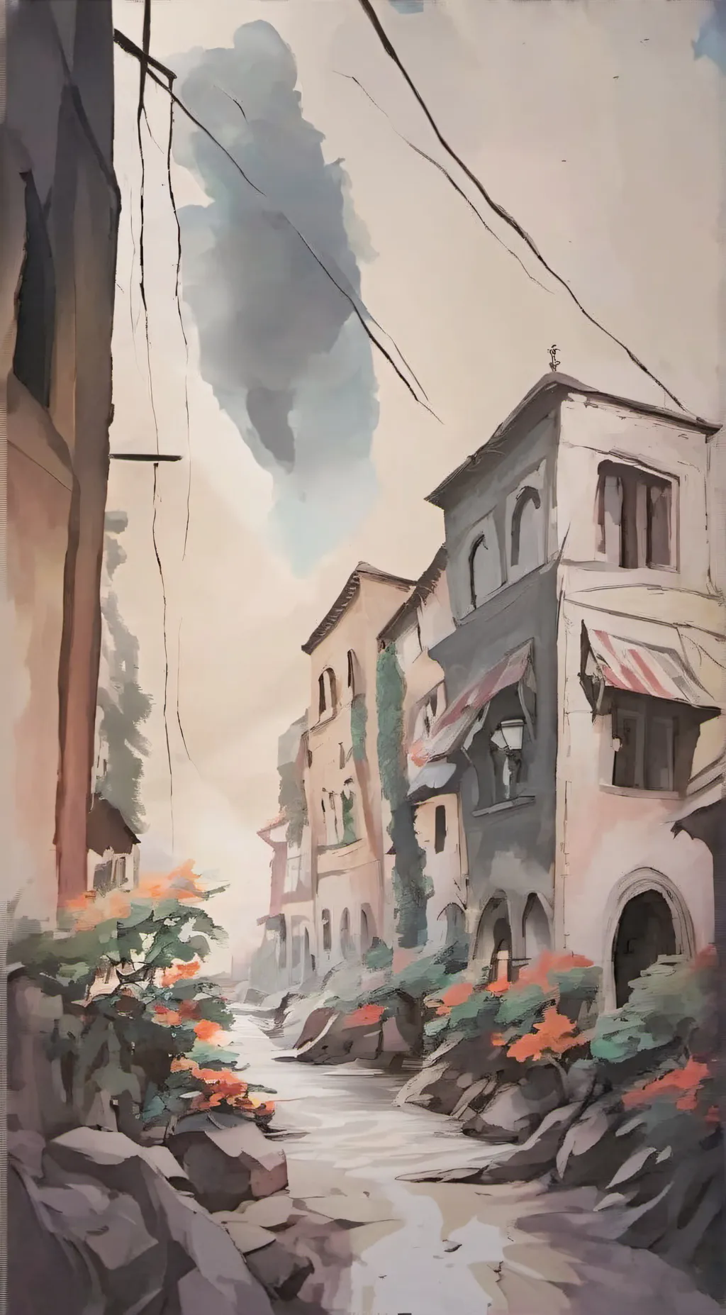 ai character: balls background