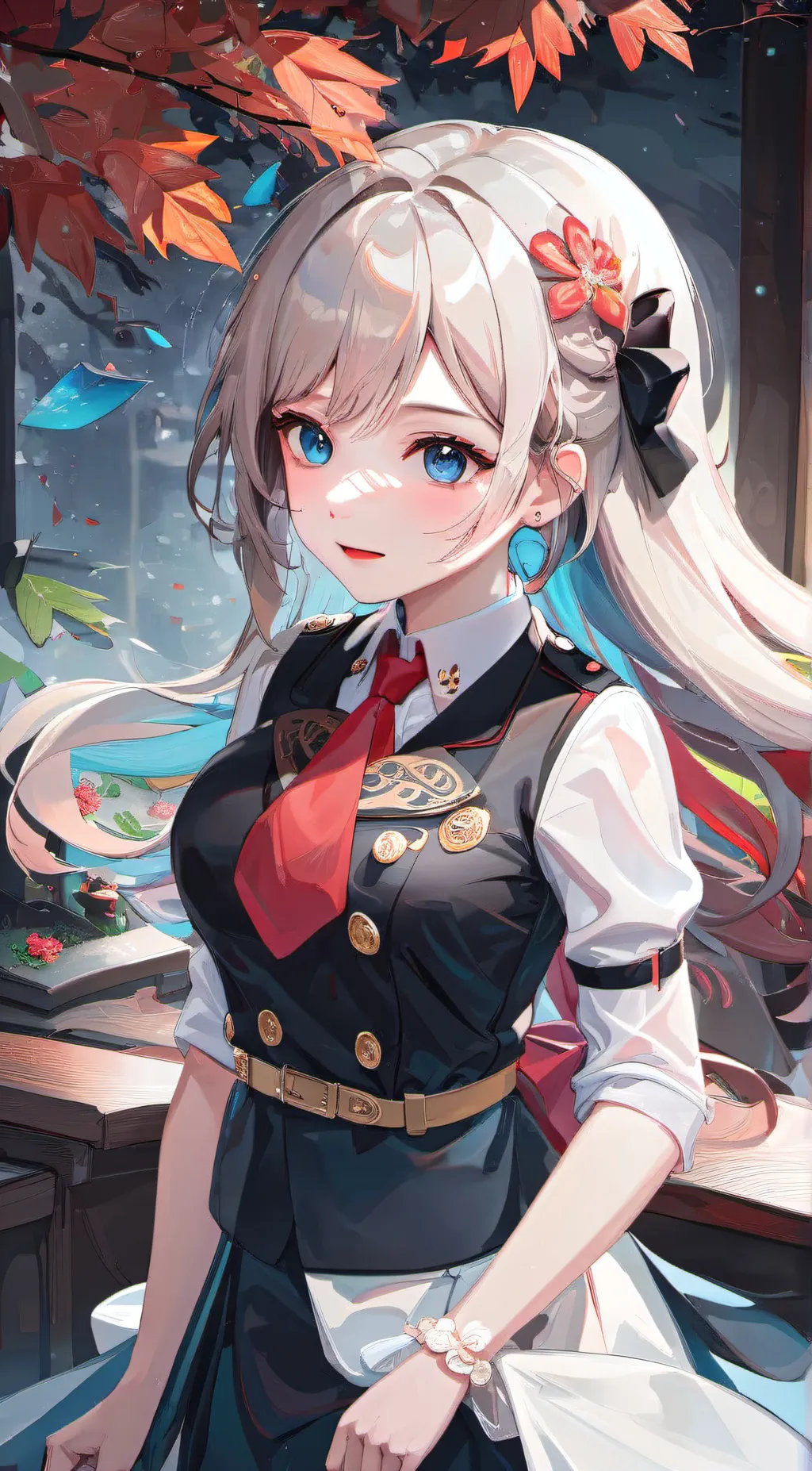 ai character: Olivia background