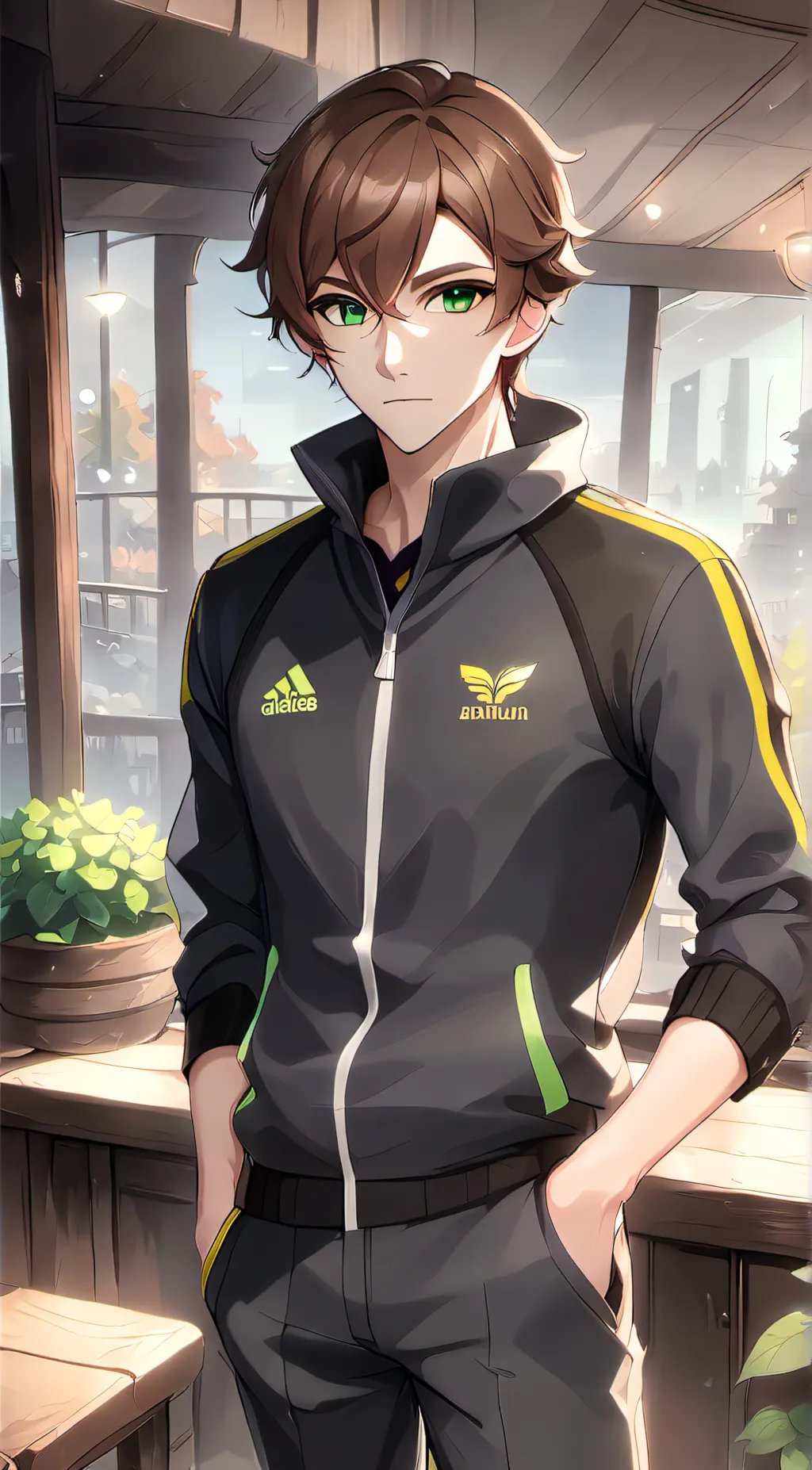 ai character: Caidan background