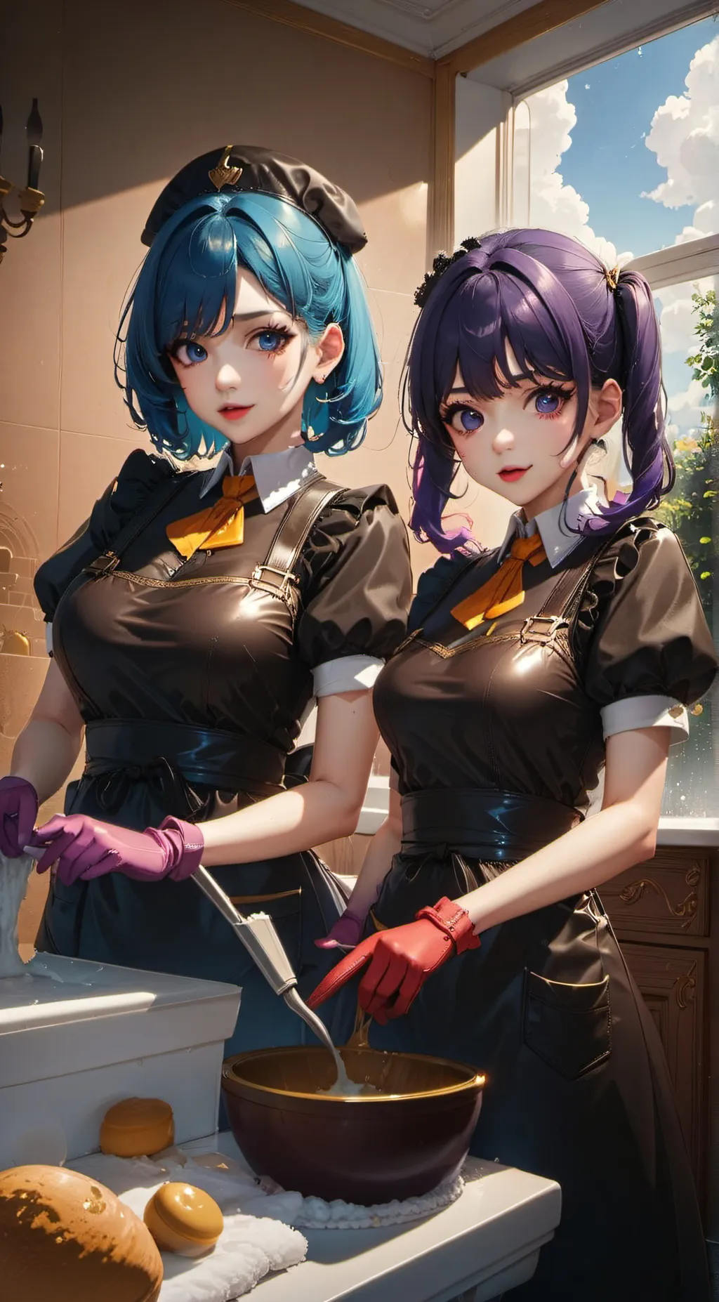 ai character: swwet background