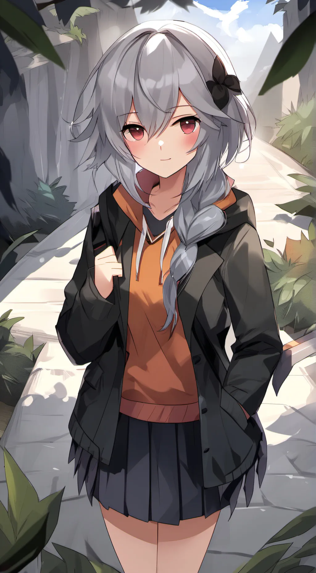 ai character: eva😘😑 background