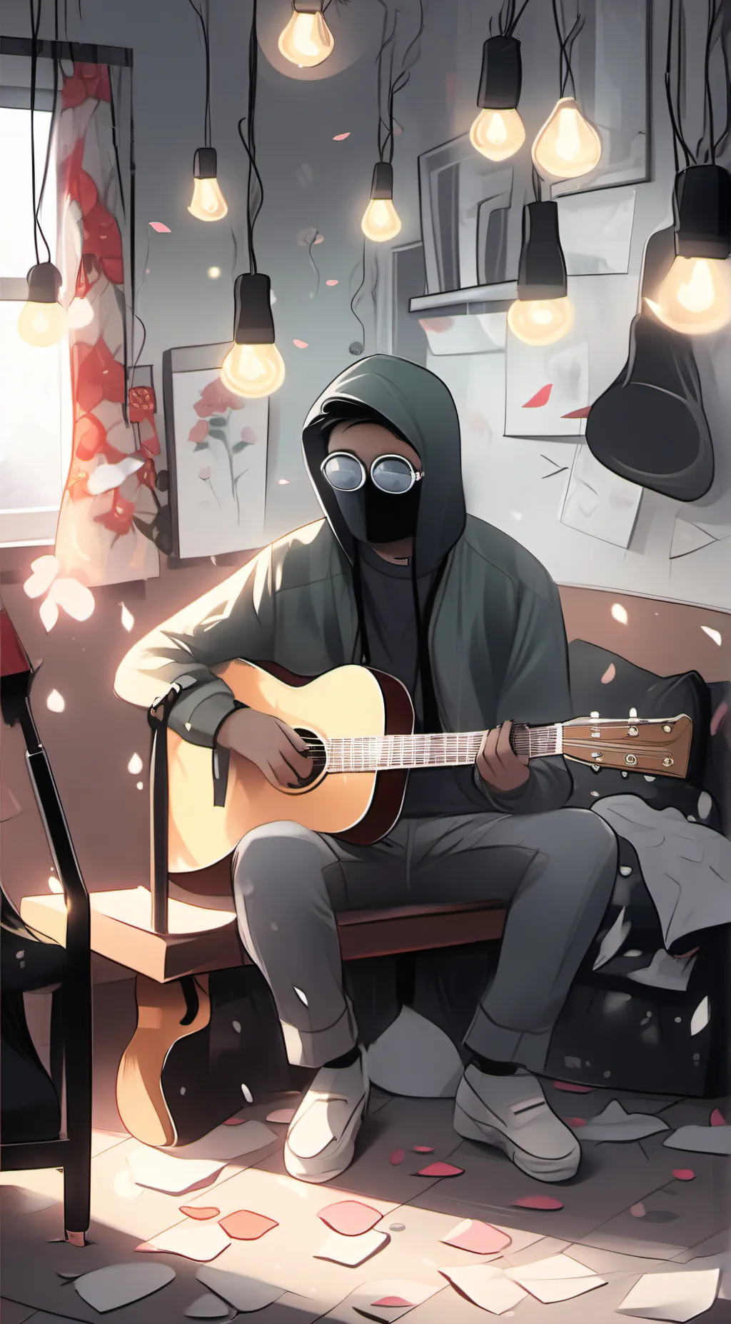 ai character: boywithuke background