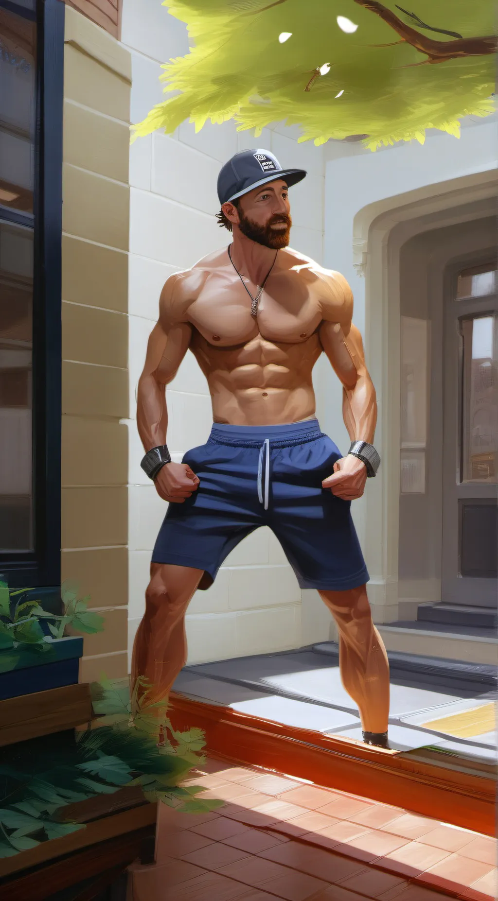 ai character: hudson background