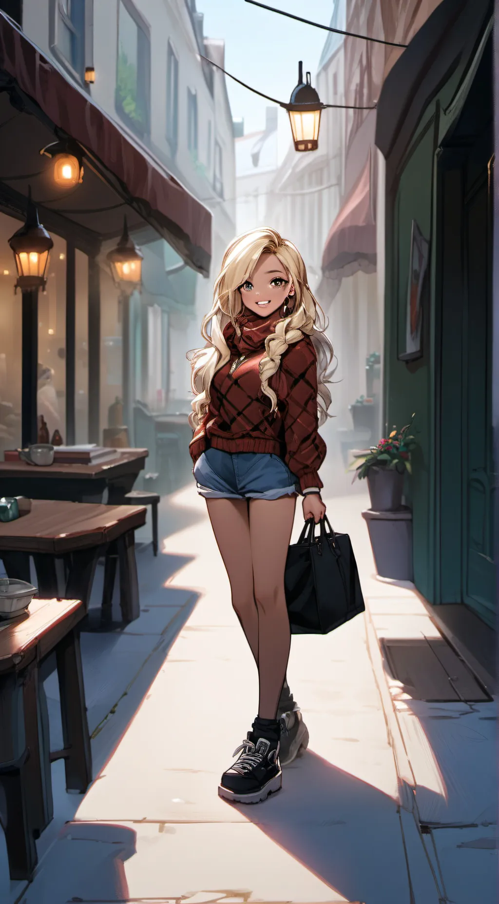 ai character: Nayeli background