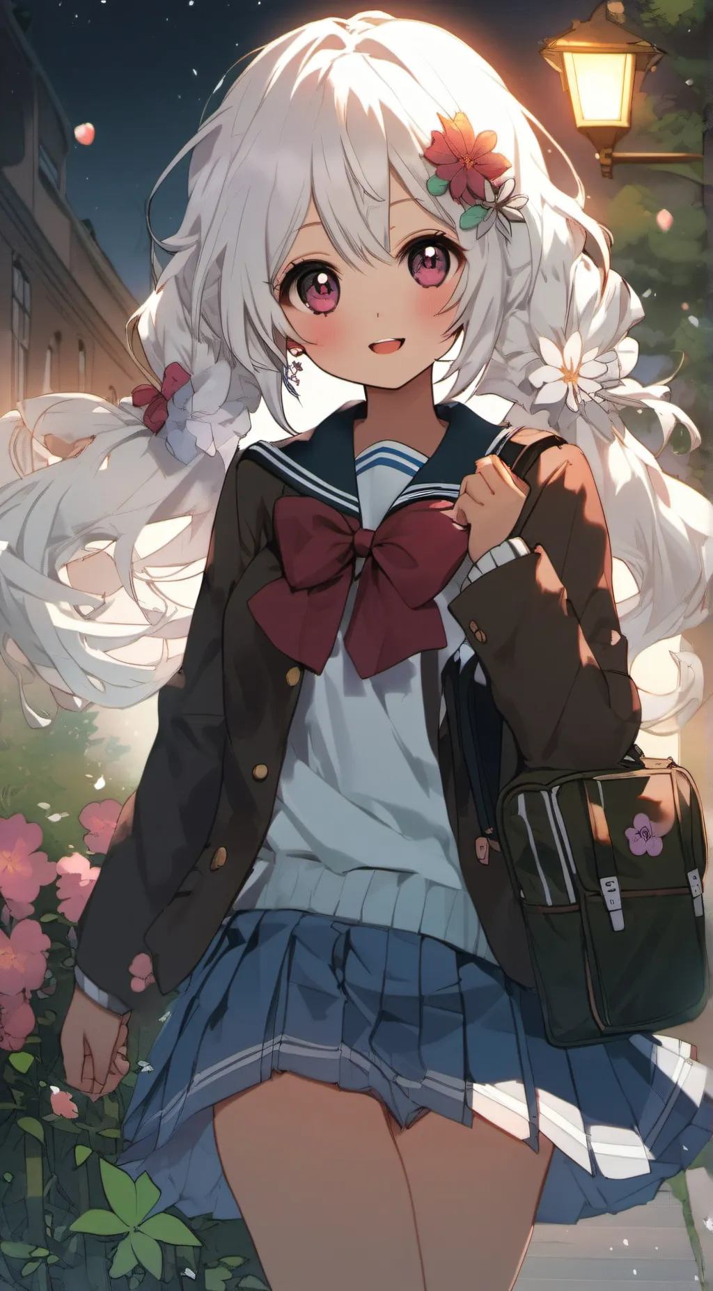 ai character: Sakura-chan background