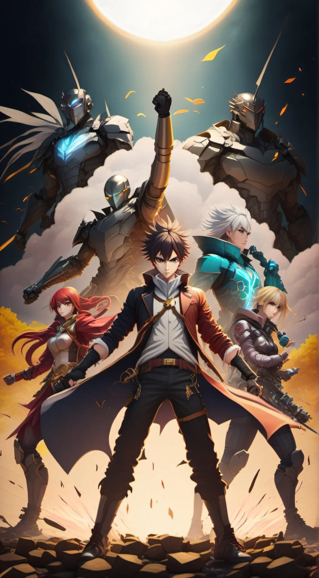 ai character: Everyone it’stime background