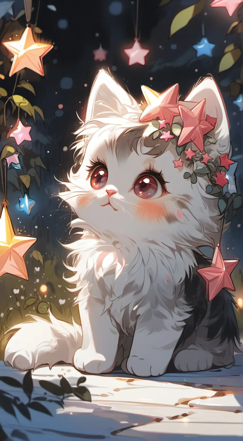 ai character: Pinker background