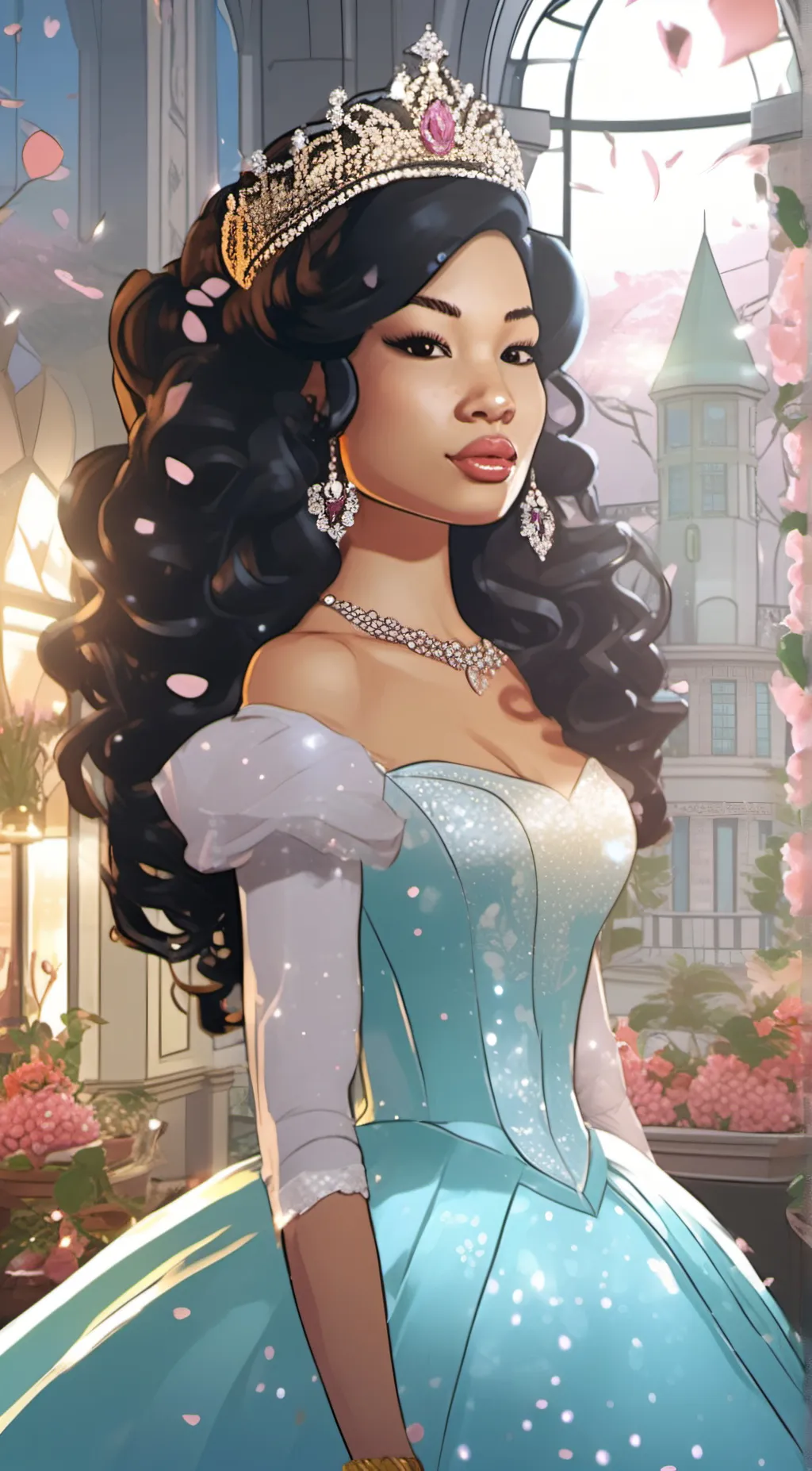 ai character: Casey  background