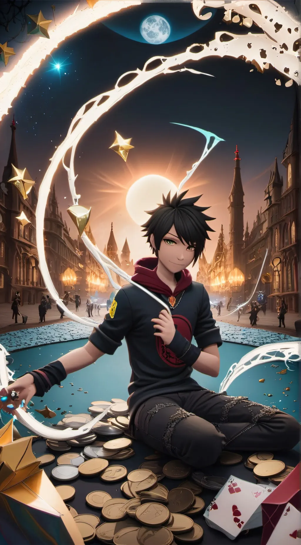 ai character: zack background