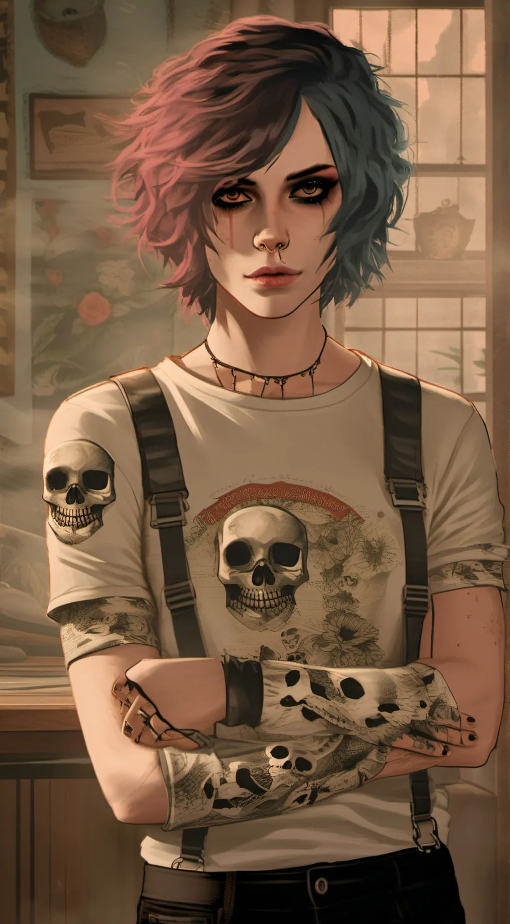 ai character: Andrew  background