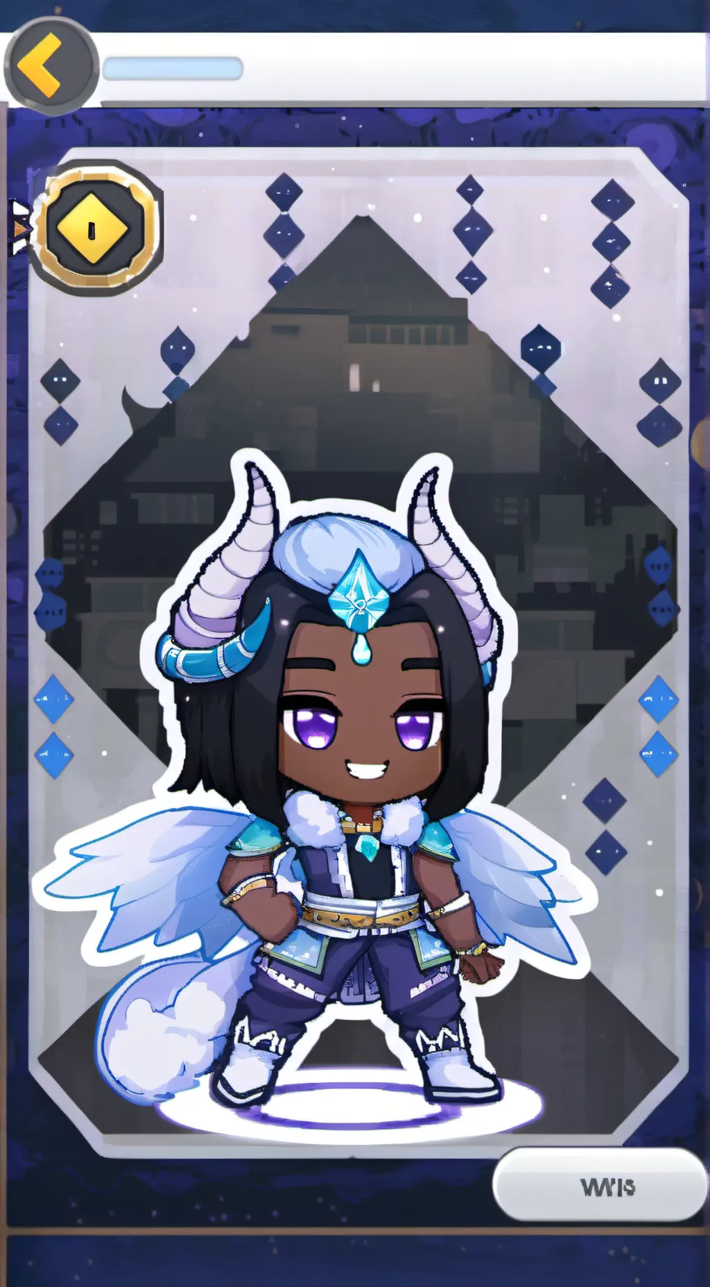 ai character: Eva background