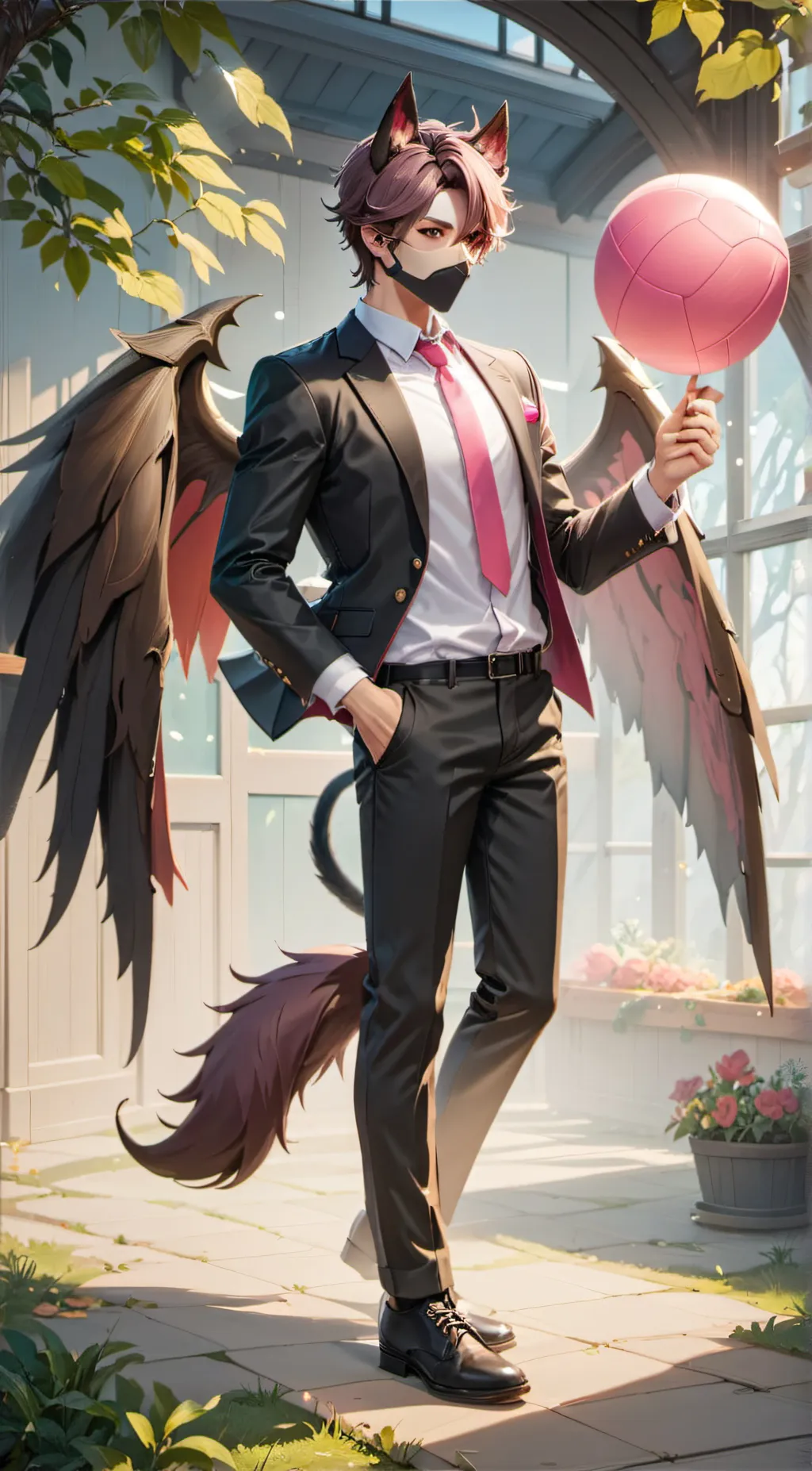 ai character: alex  background