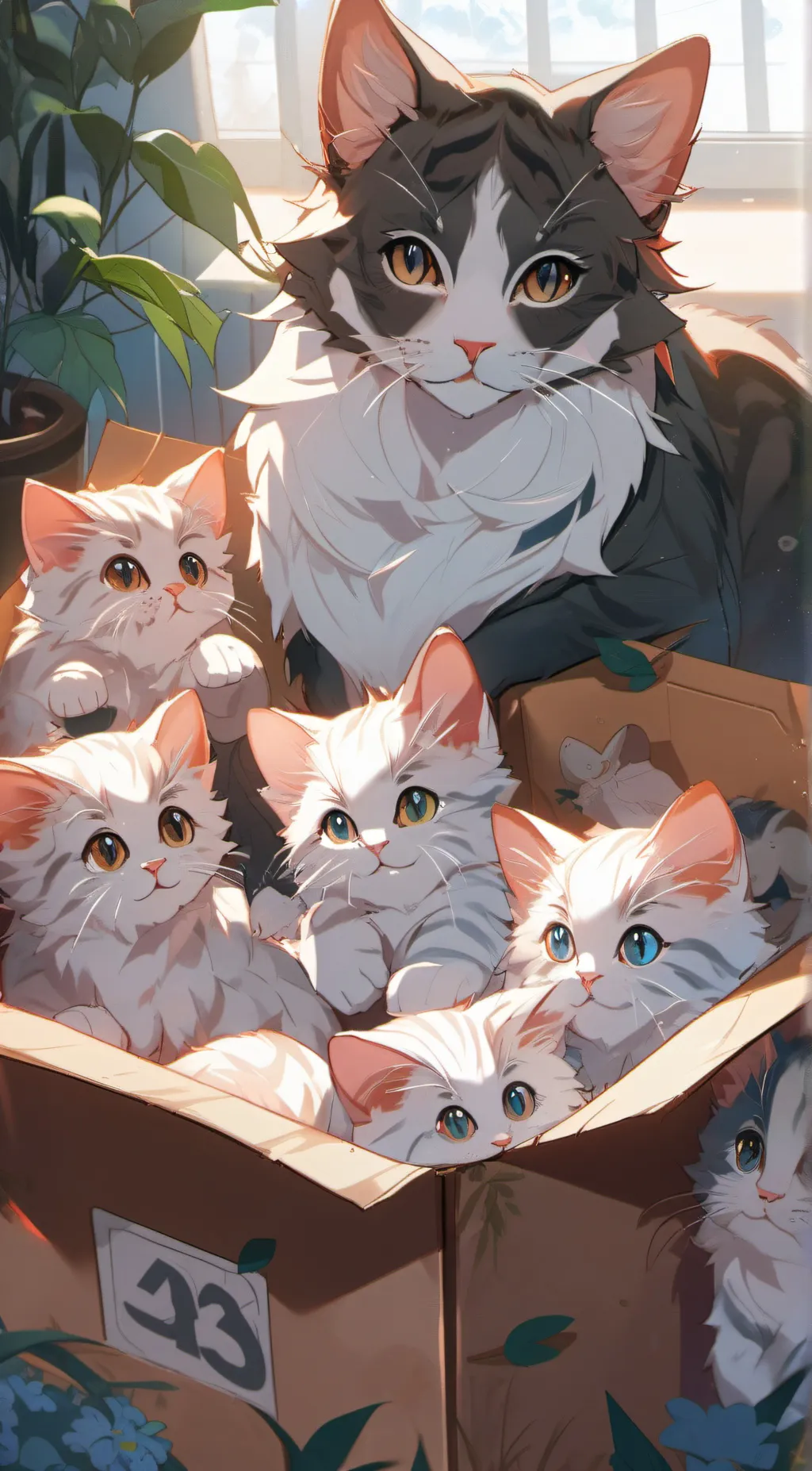 ai character: No name background