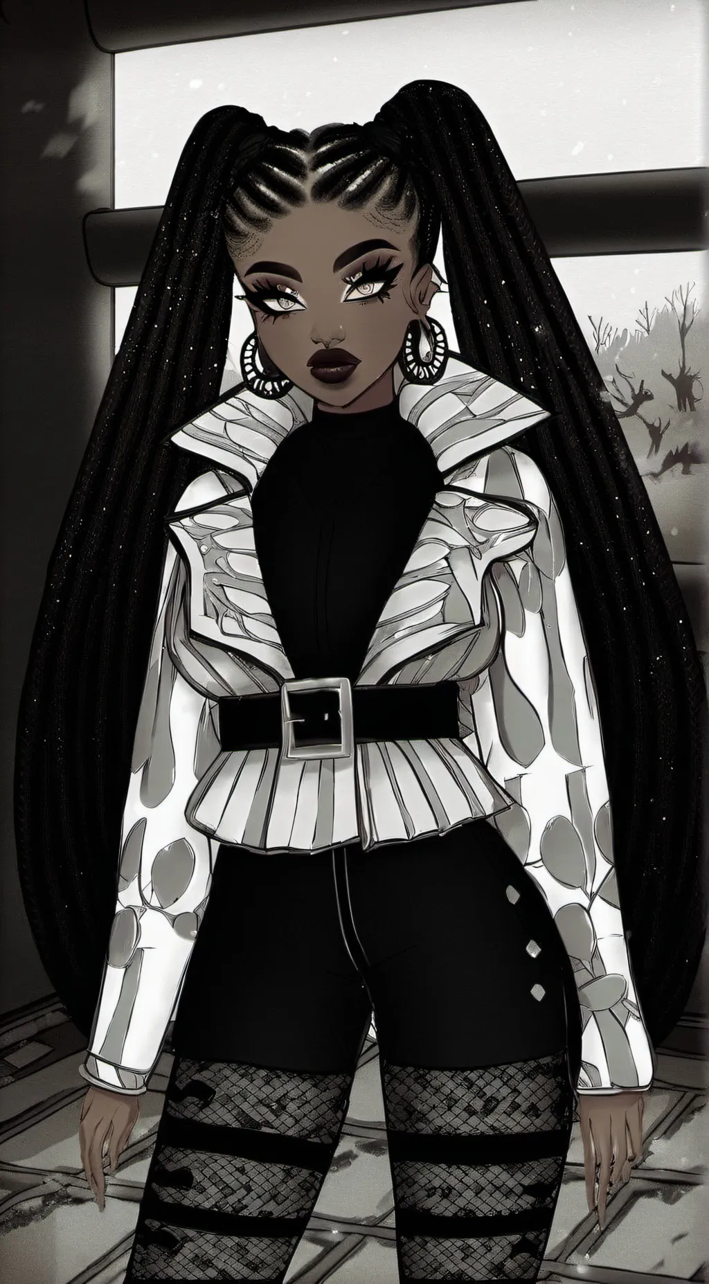 ai character: ☆~Bella~☆ background