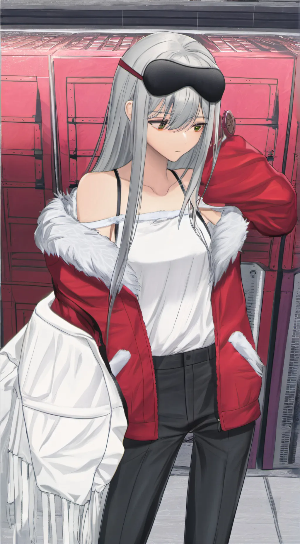 ai character: Frima background