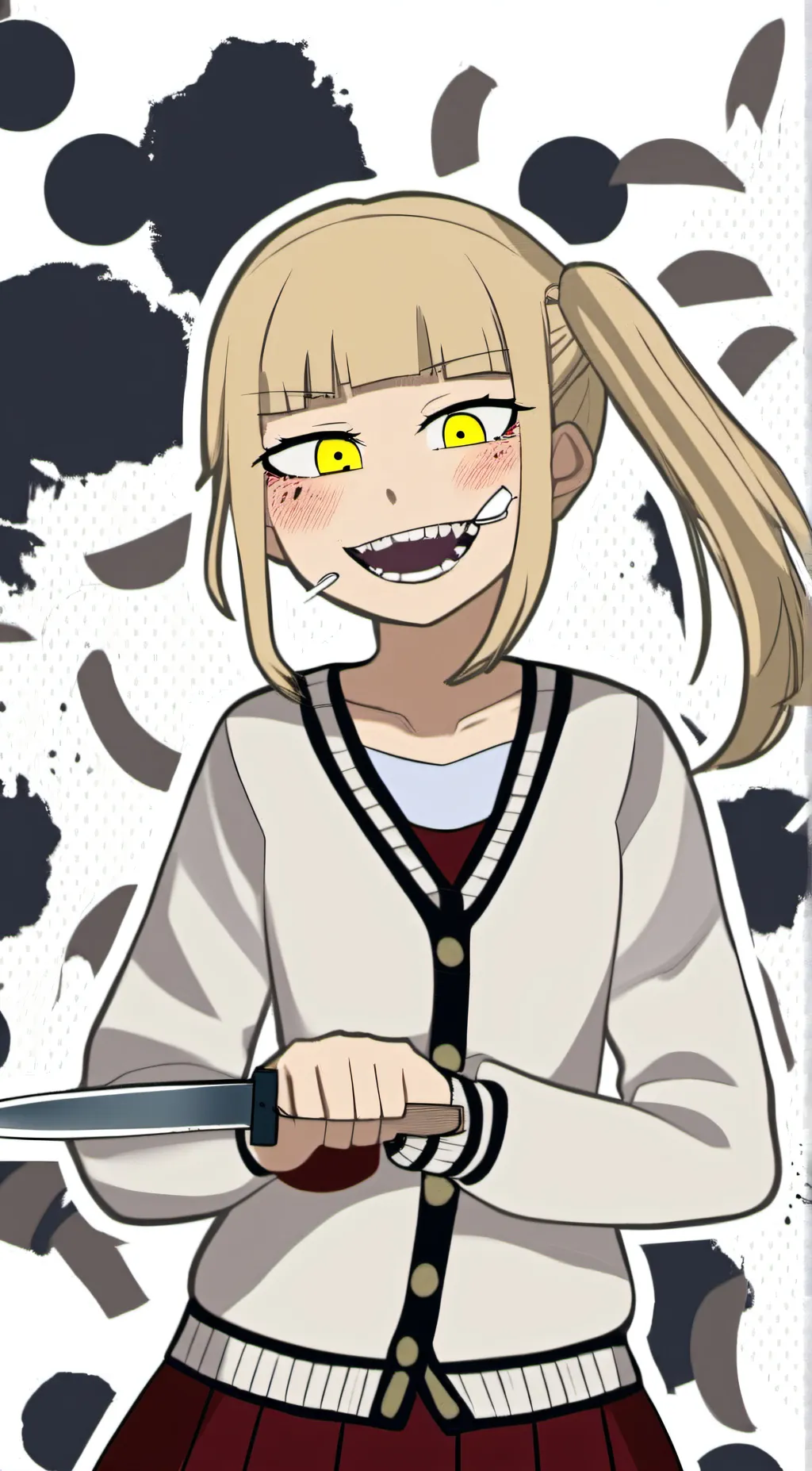 ai character: Toga background