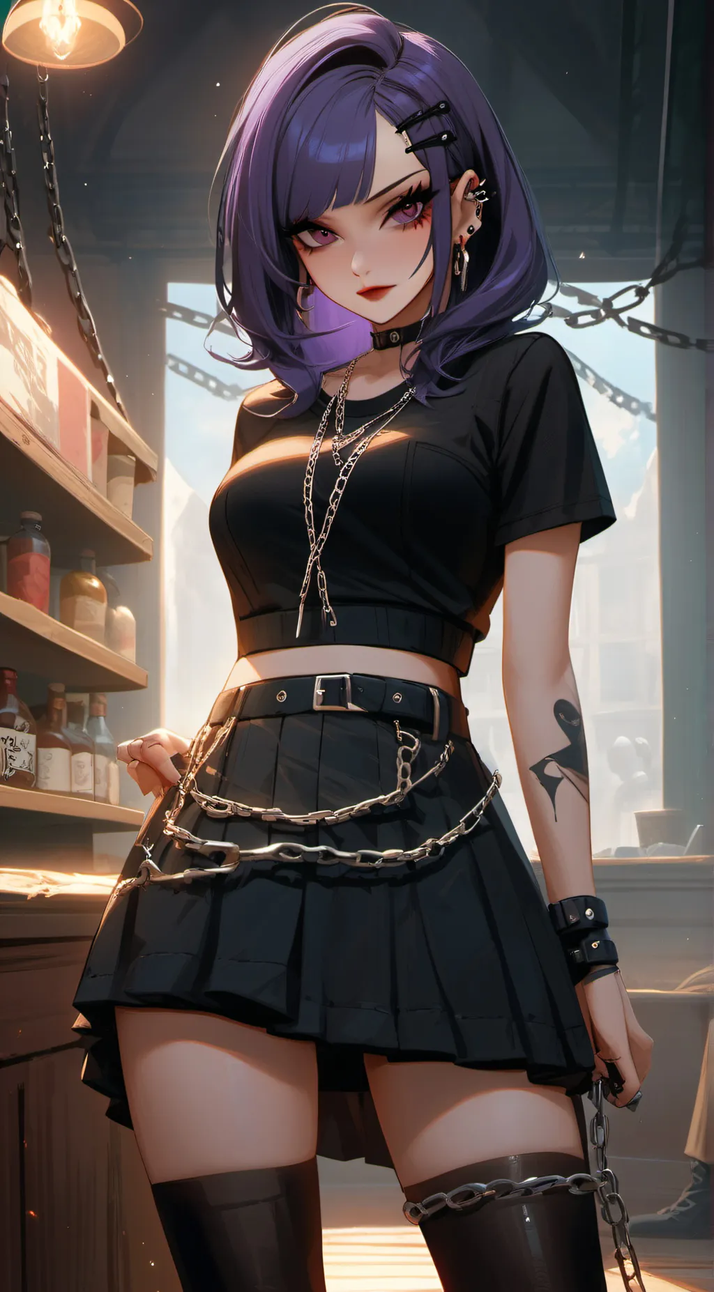 ai character: zara background