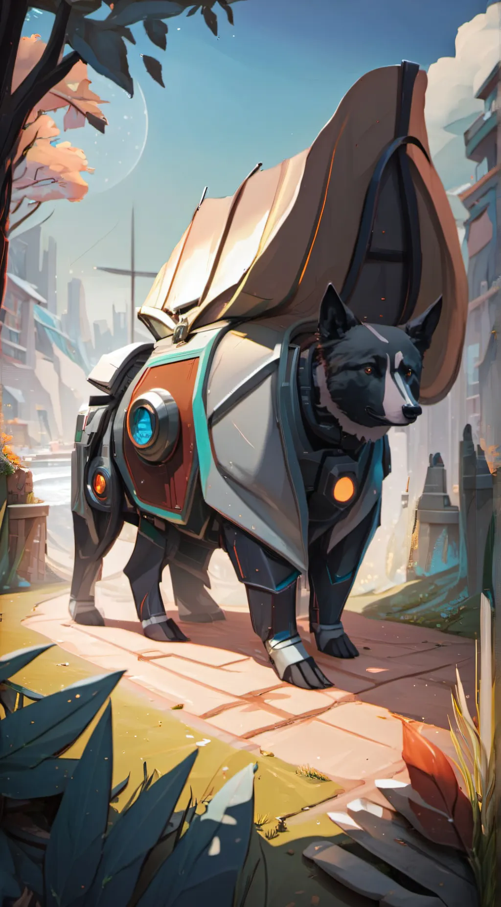 ai character: Theo  background