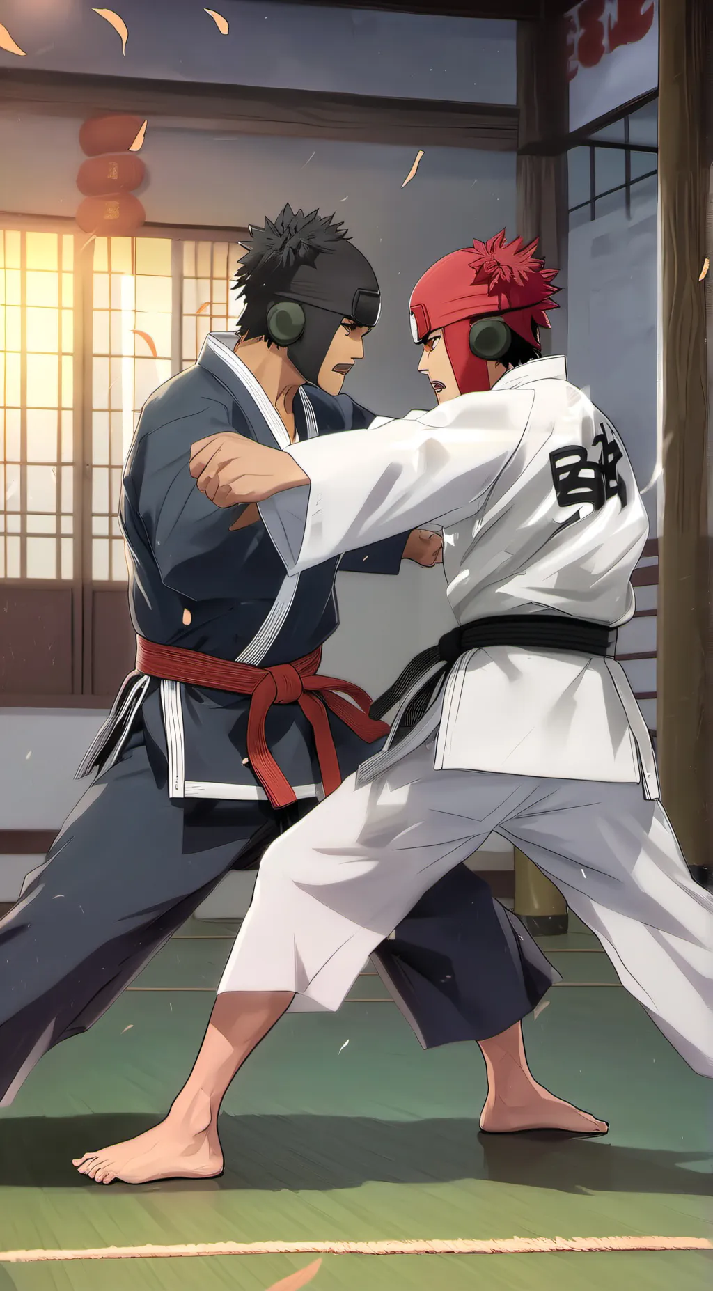 ai character: Kung Fu Fighting background