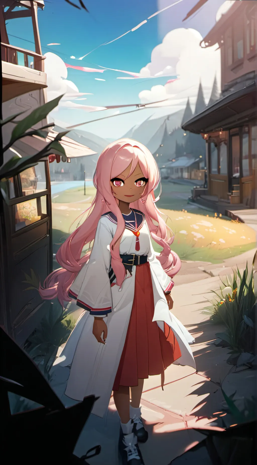 ai character: lily Allen background