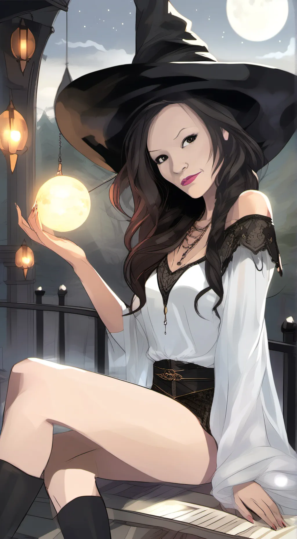 ai character: Twighlight  background