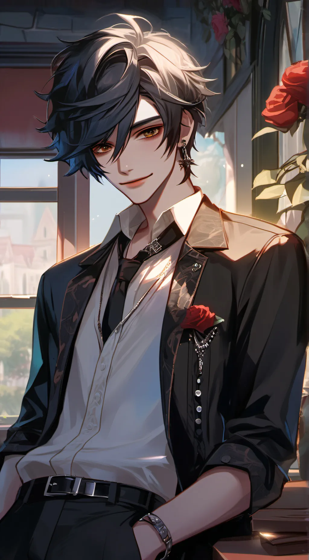 ai character: Ethan background