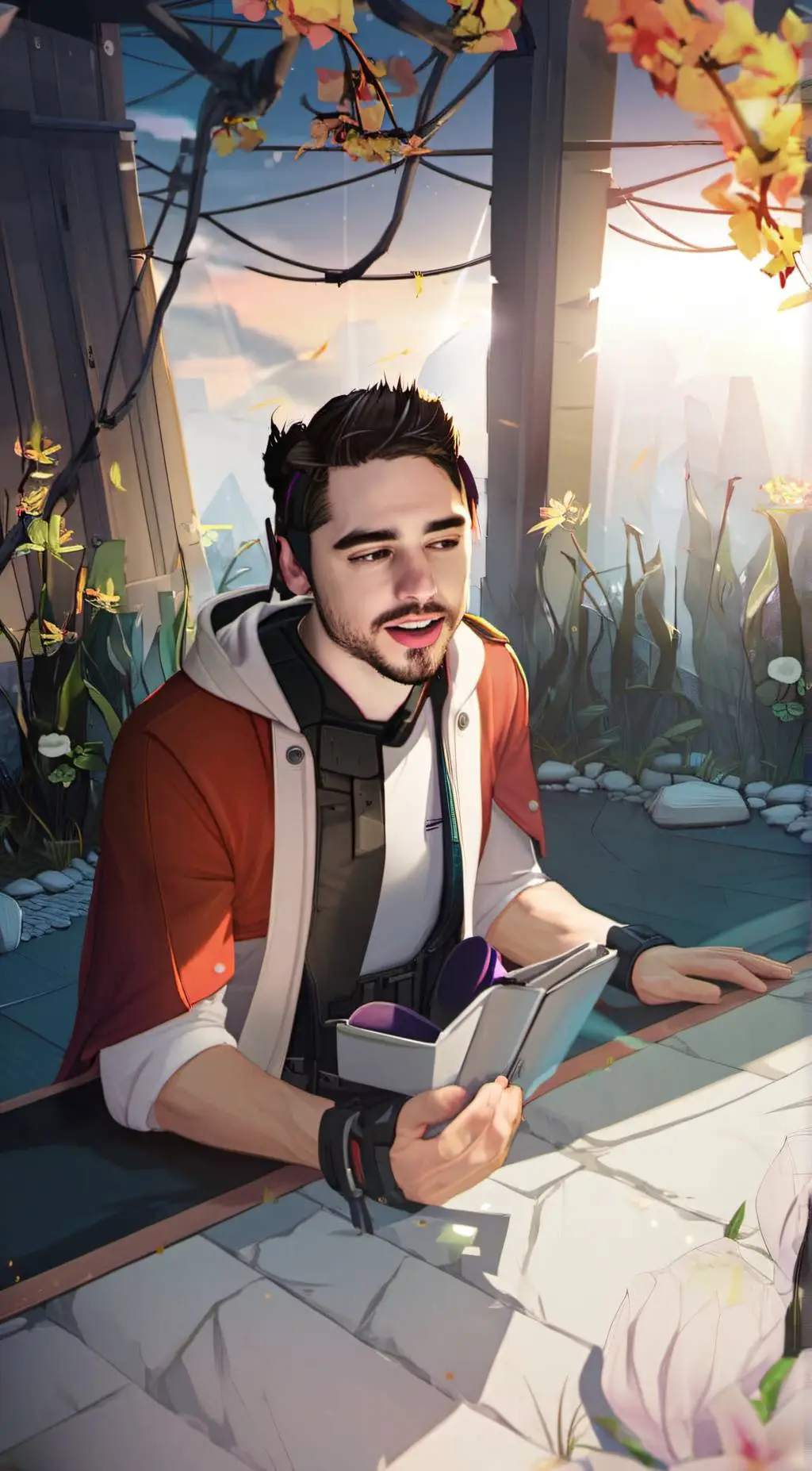 ai character: max background