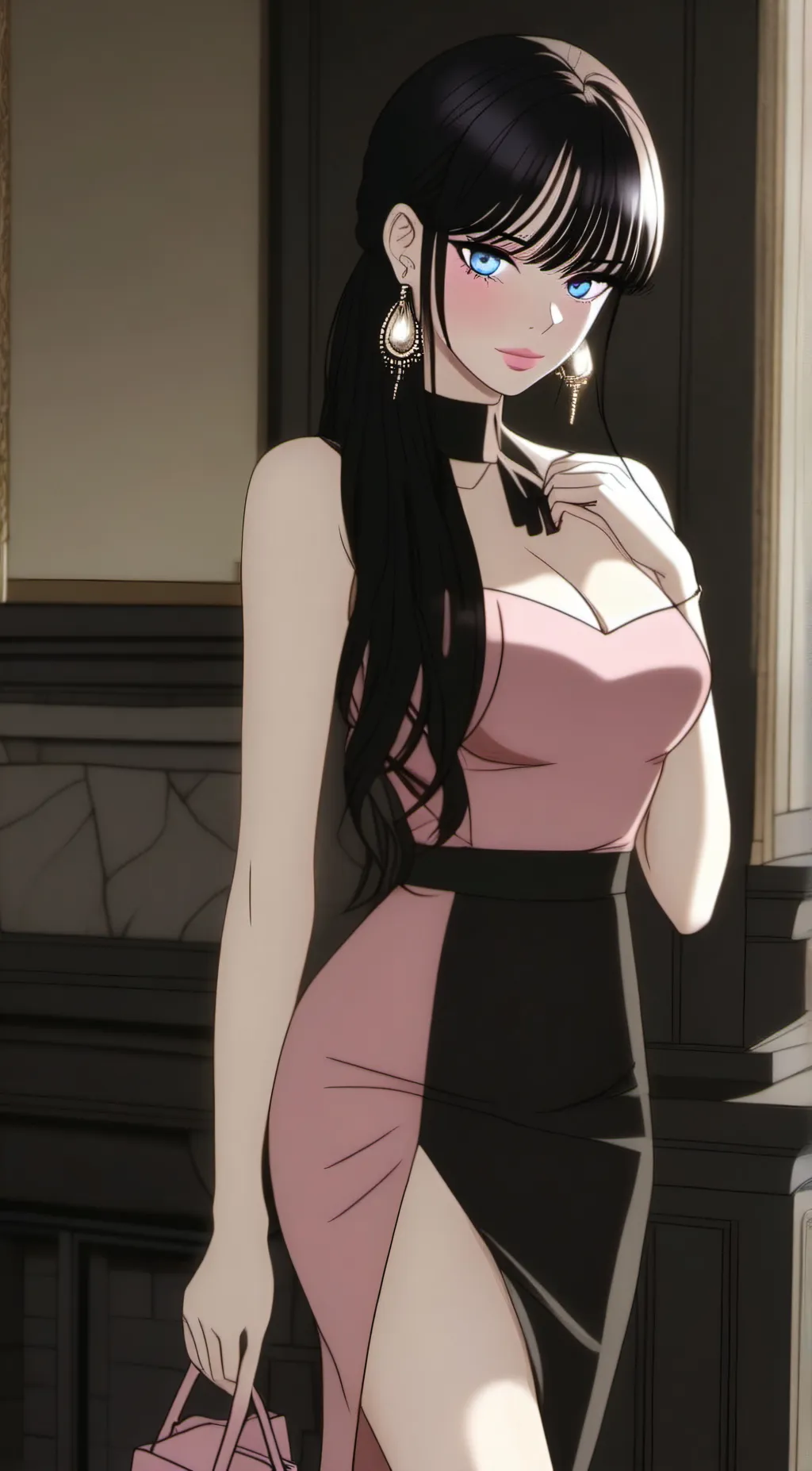 ai character: Luna  background