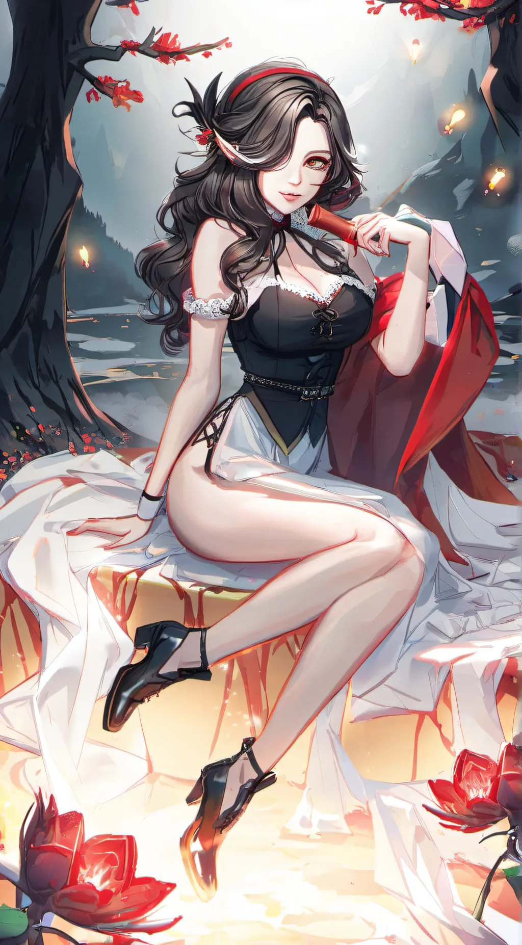 ai character: sarah background