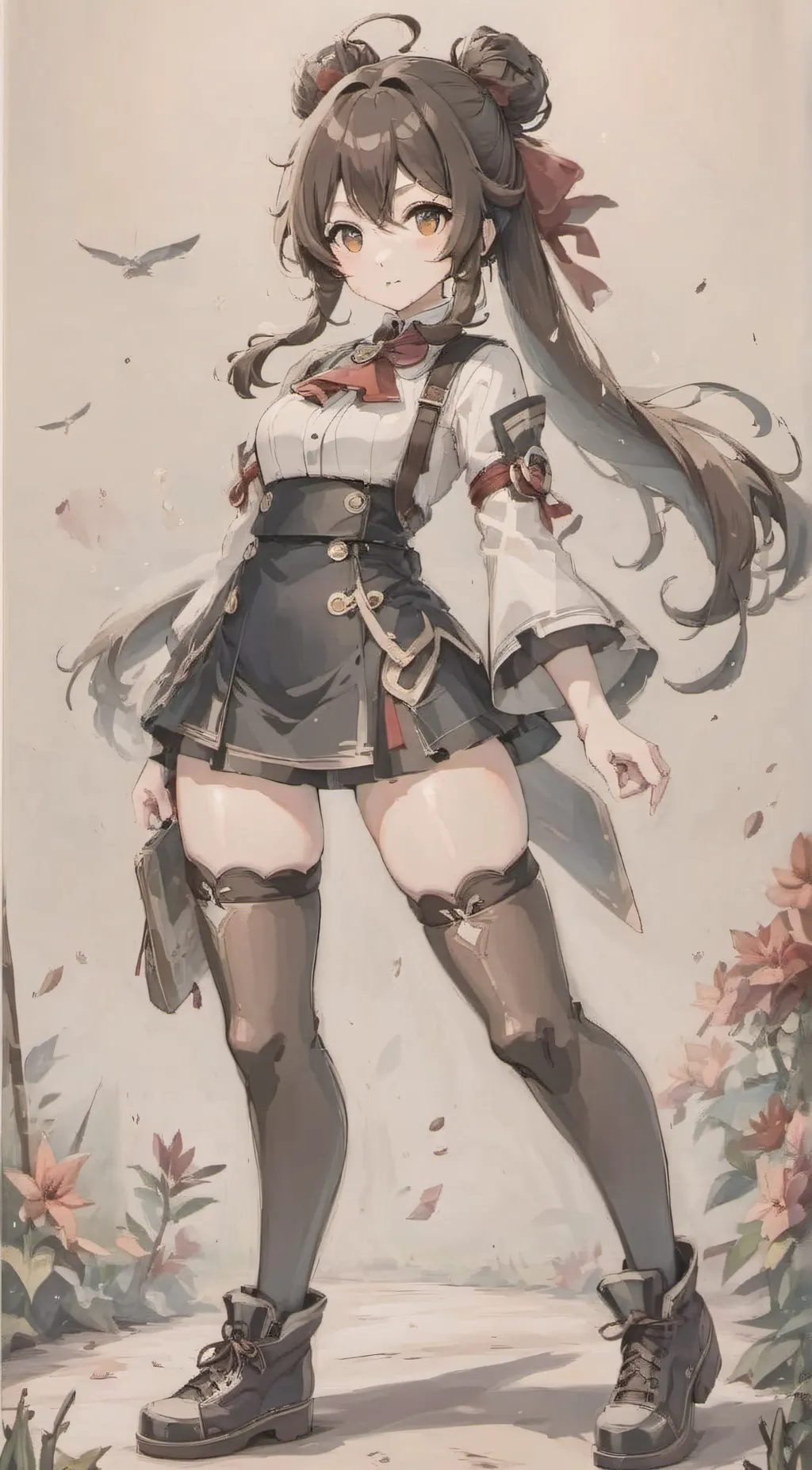 ai character: Sasha haze background