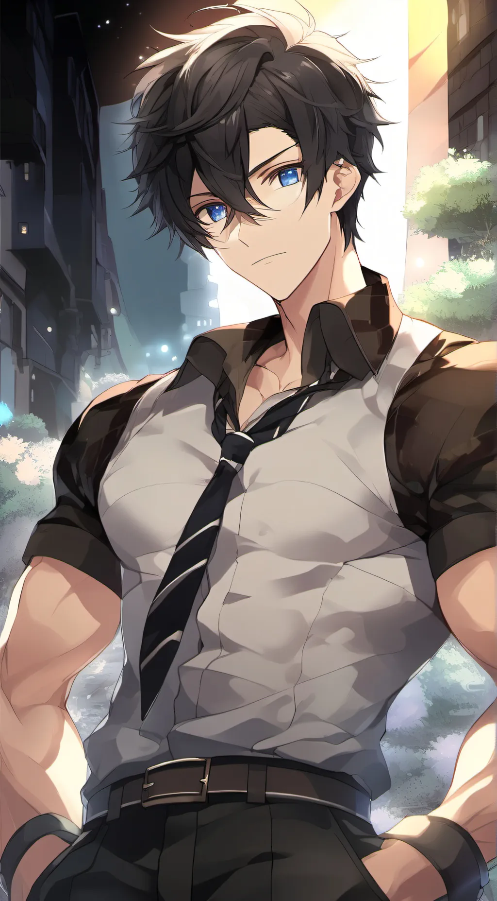 ai character: zack background