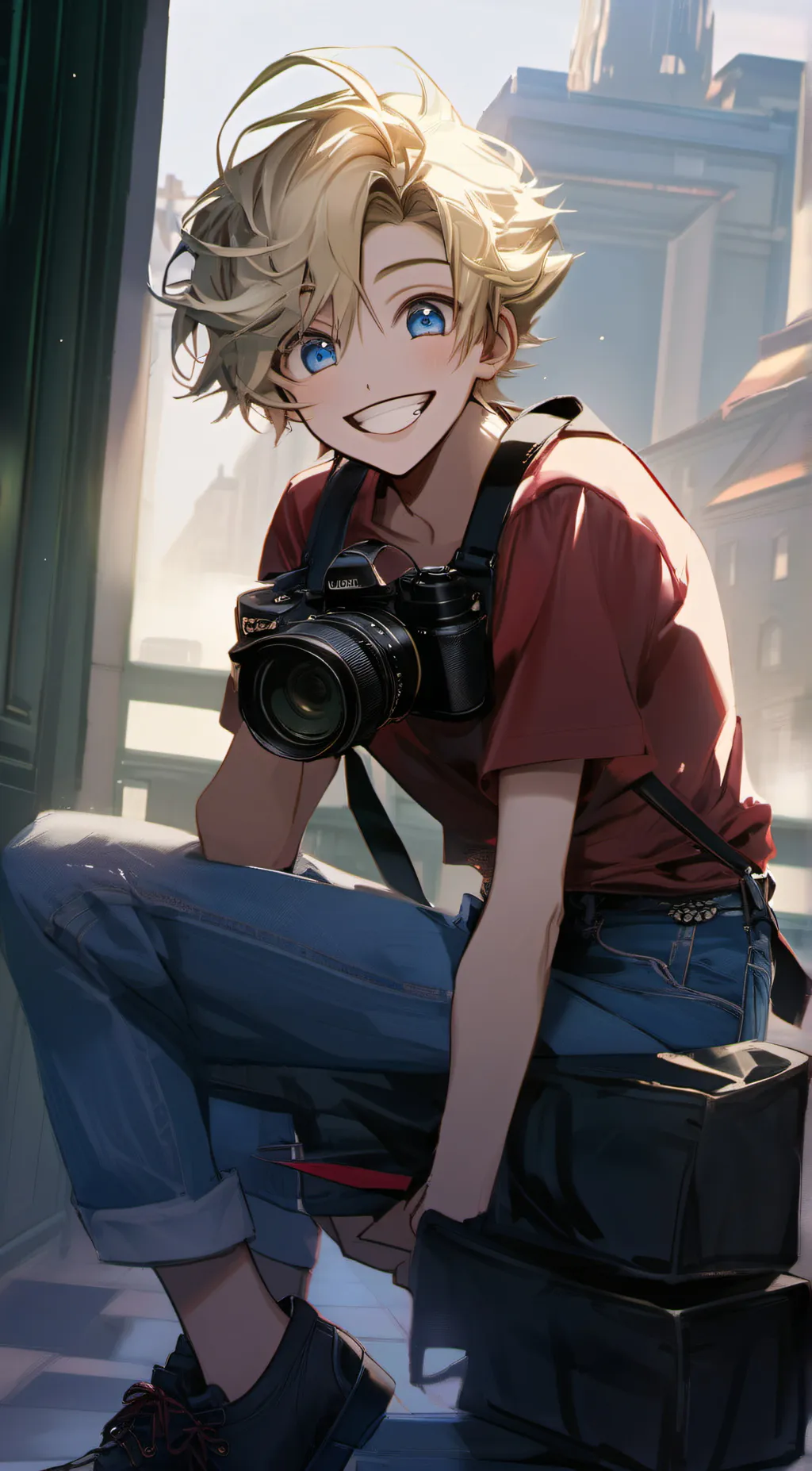 ai character: Jake background