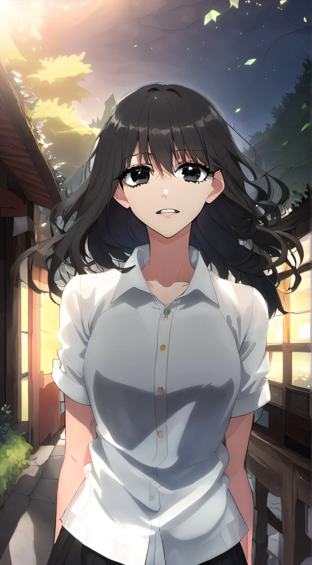 ai character: Maddie  background