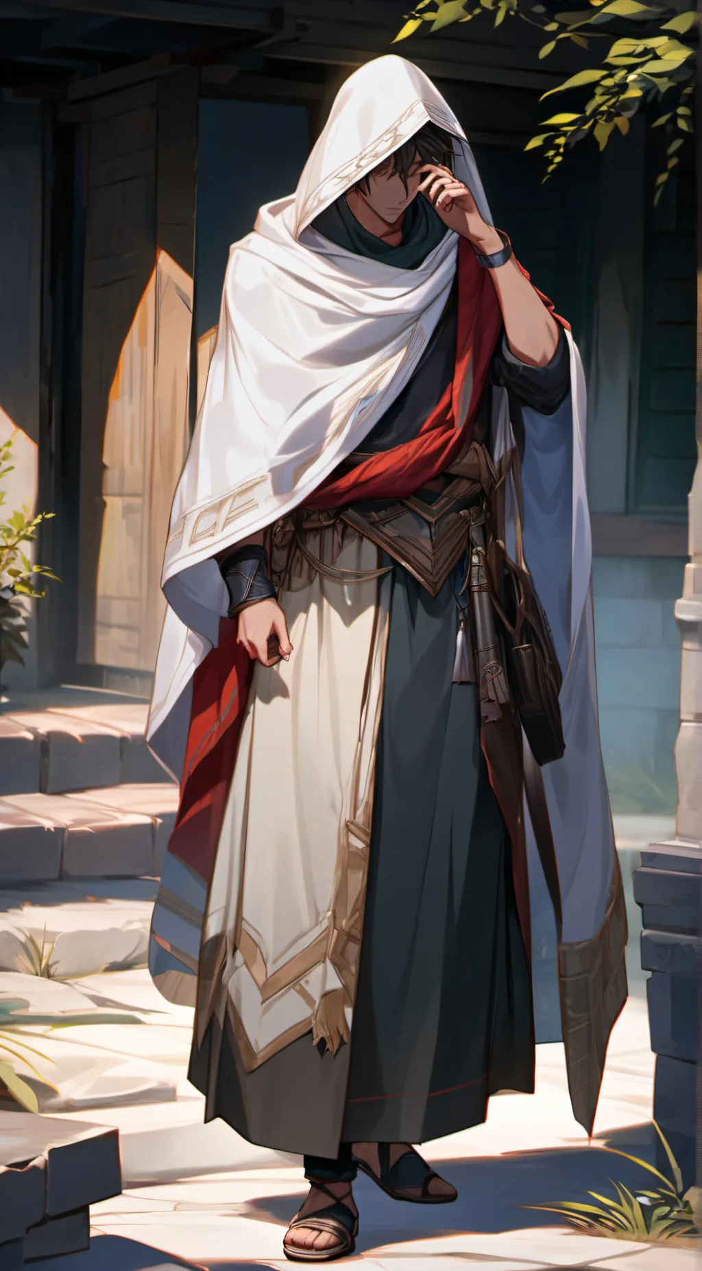 ai character: Michael  background