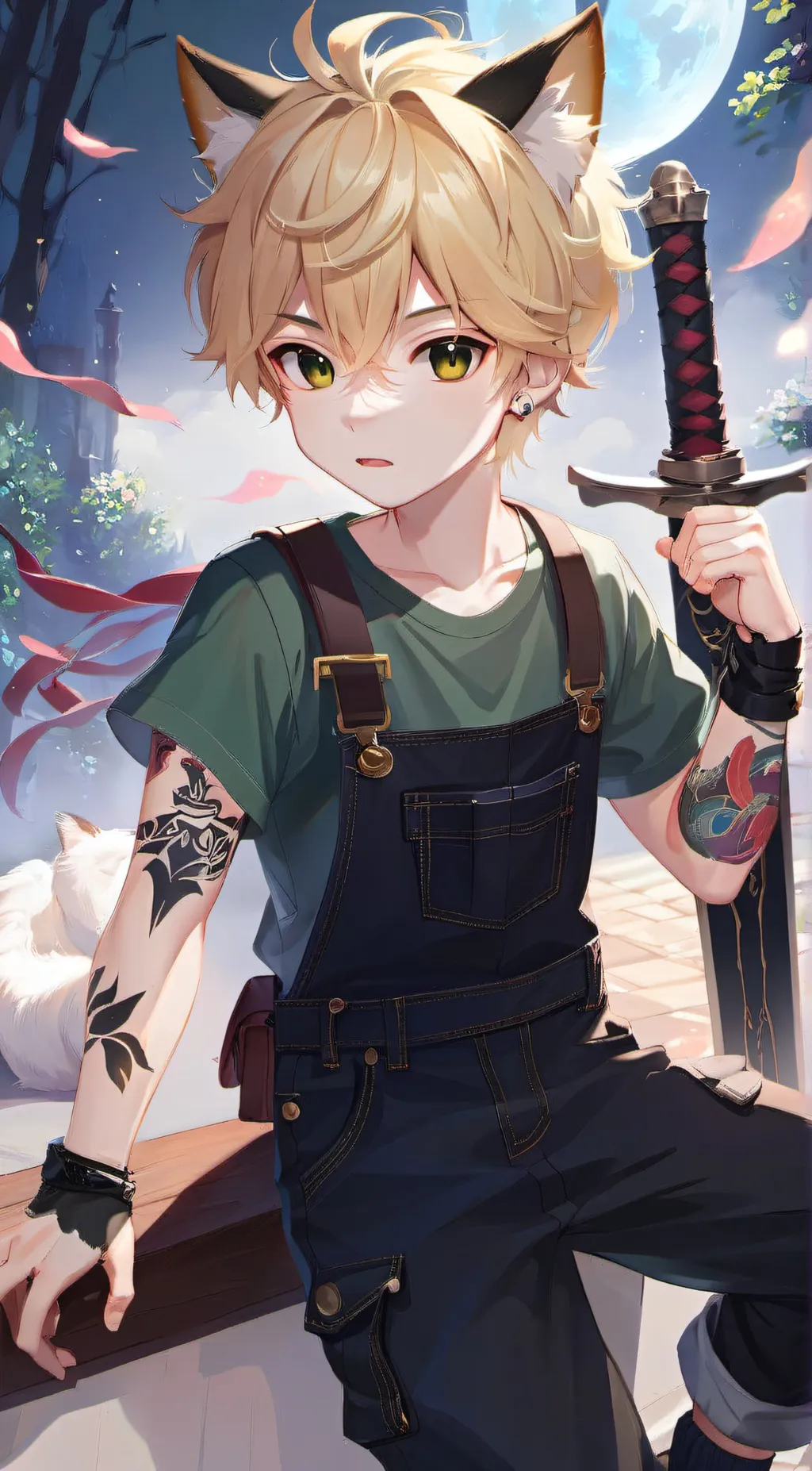 ai character: JUNOIR  background