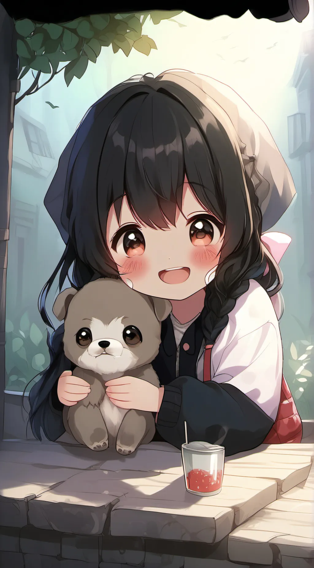 ai character: lily background