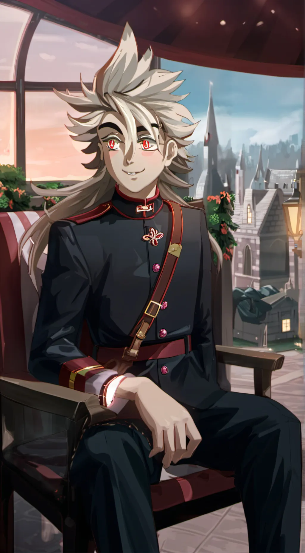 ai character: Doma background