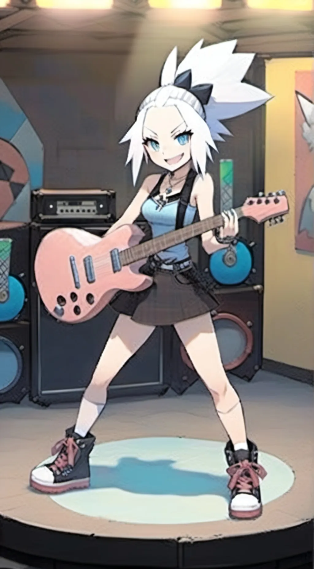 ai character: Roxie background