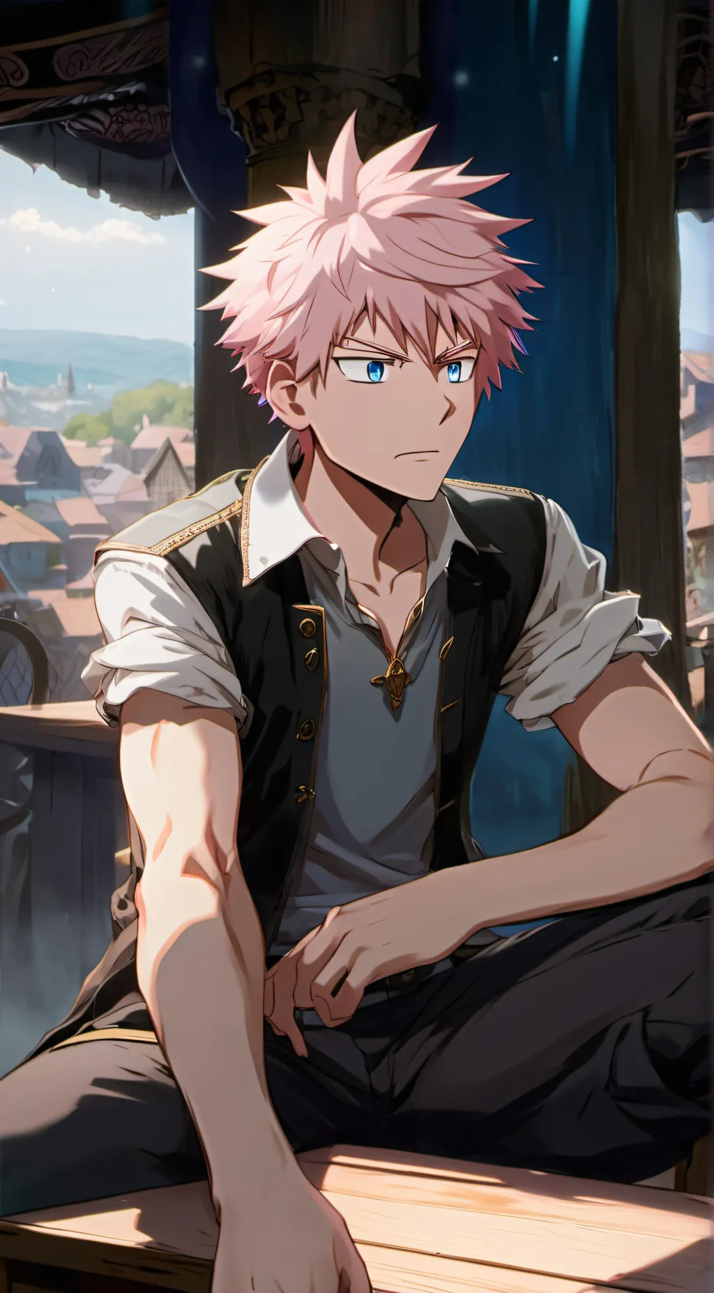 ai character: mike background