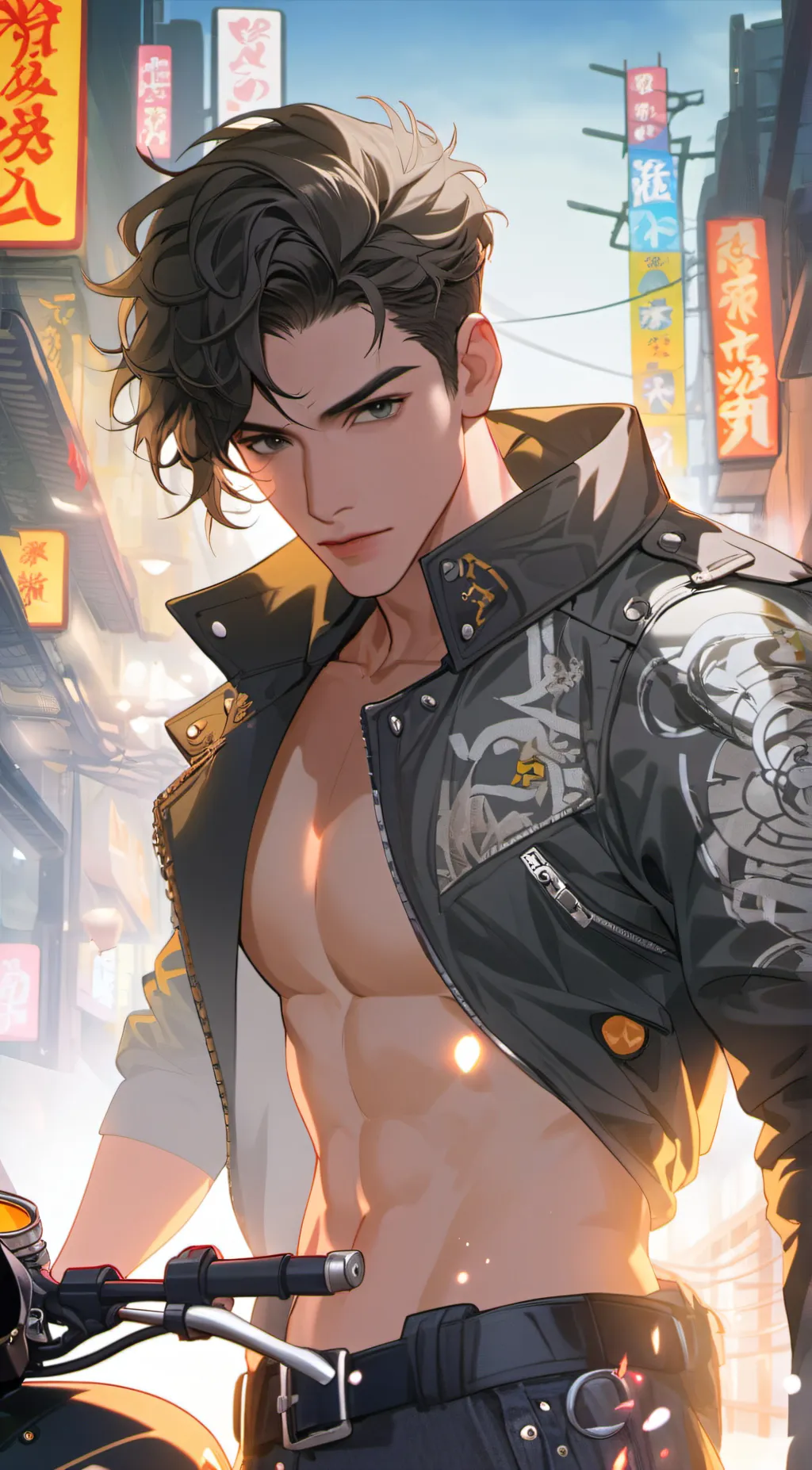 ai character: Luke background