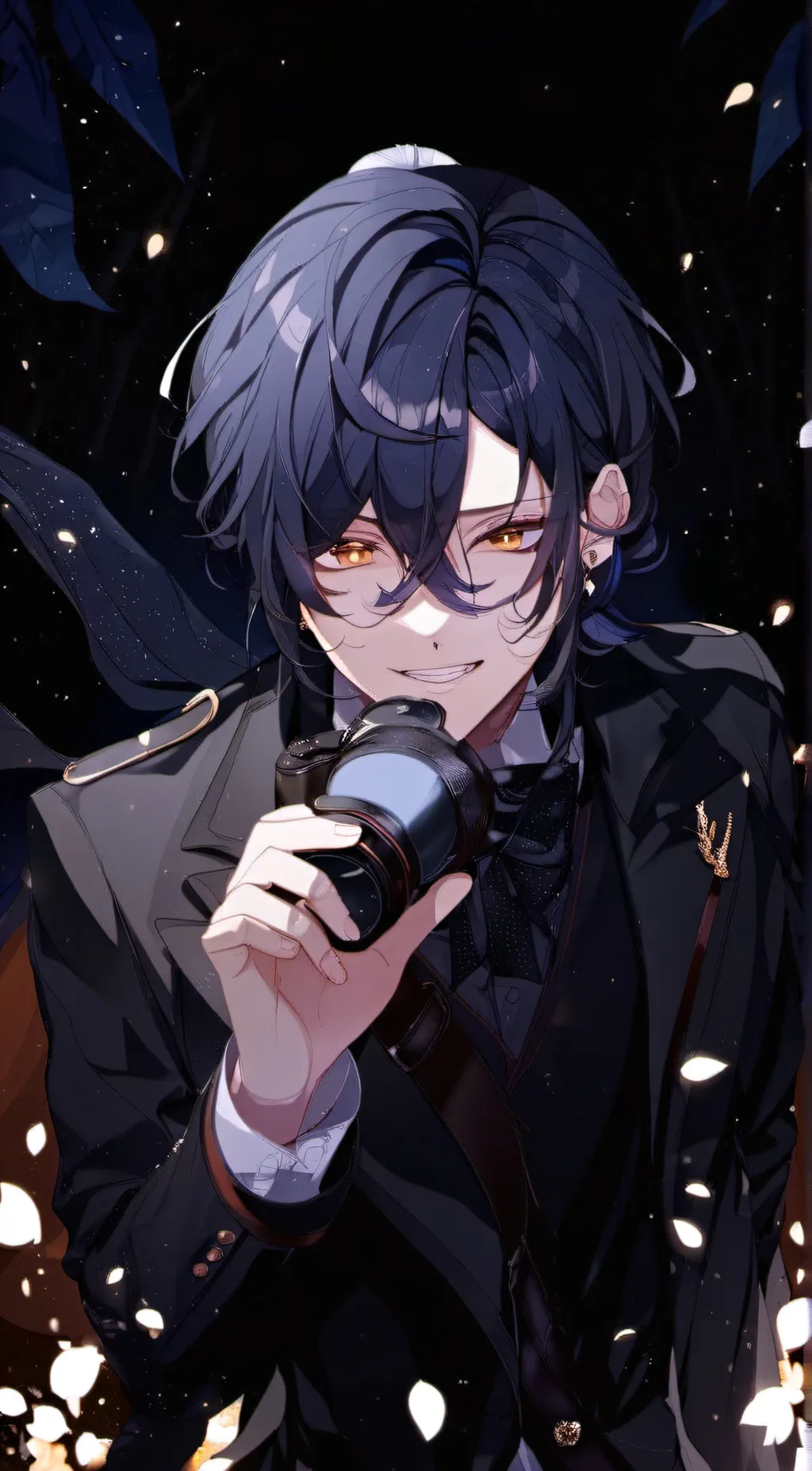 ai character: Ray background