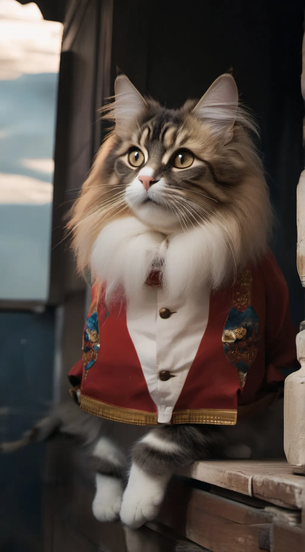 ai character: Chipi Chapa Cat background