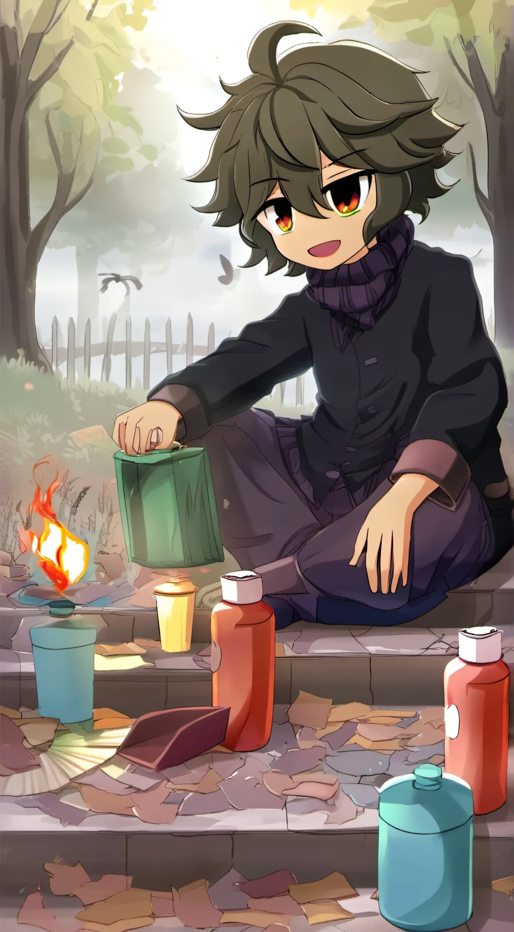 ai character: Felix background