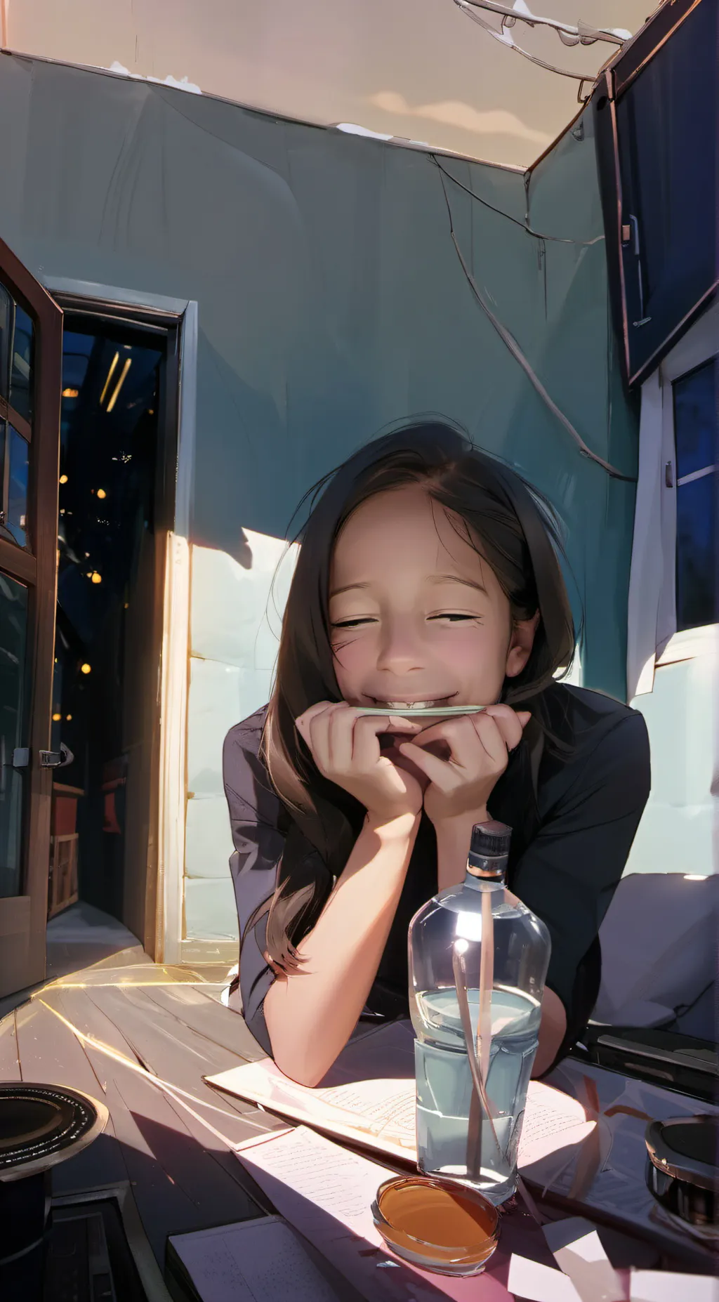 ai character: Emily background