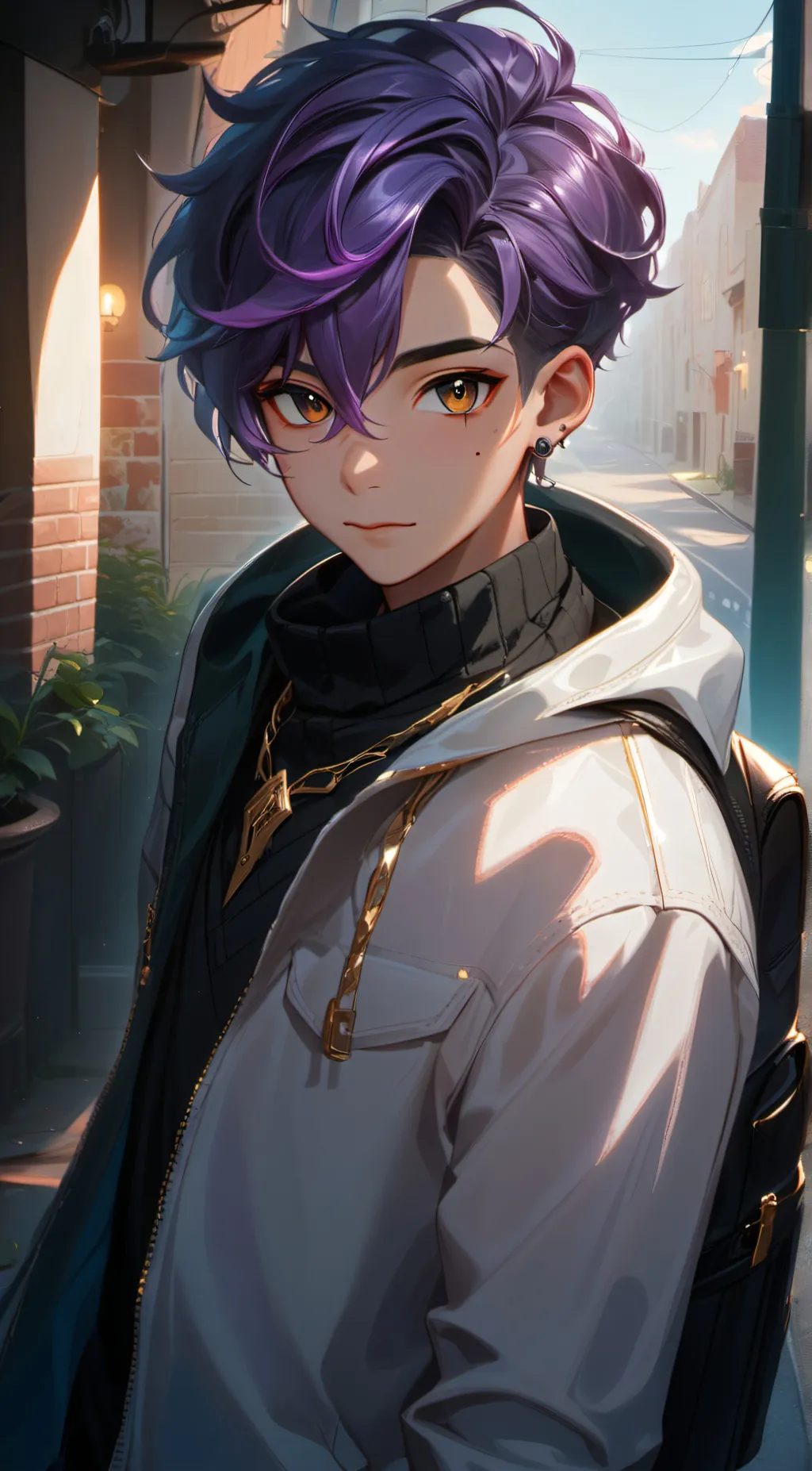 ai character: David Jordan background