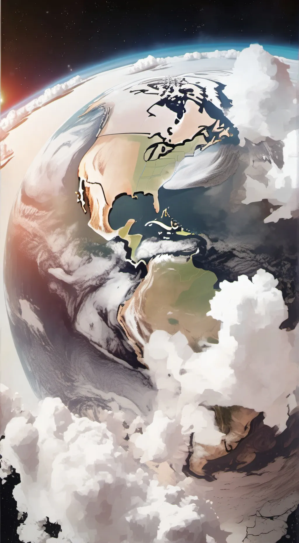 ai character: ¡•earth•¿ background