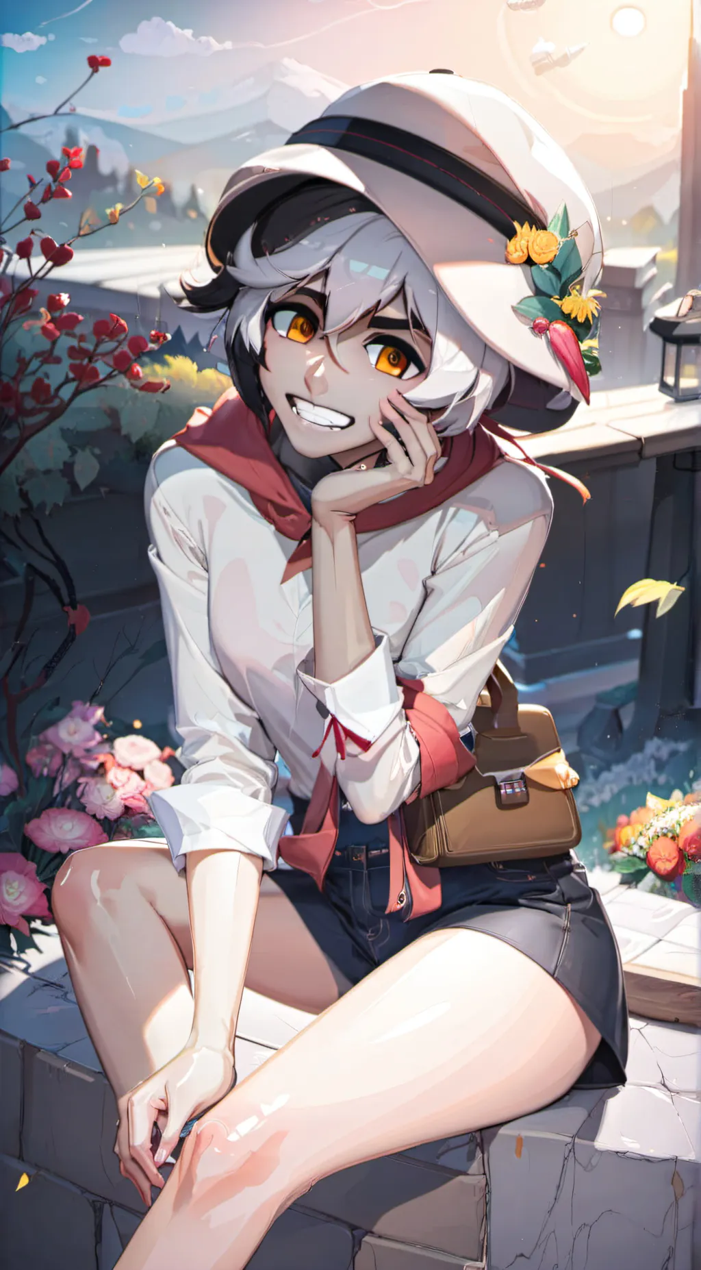 ai character: Nickie background