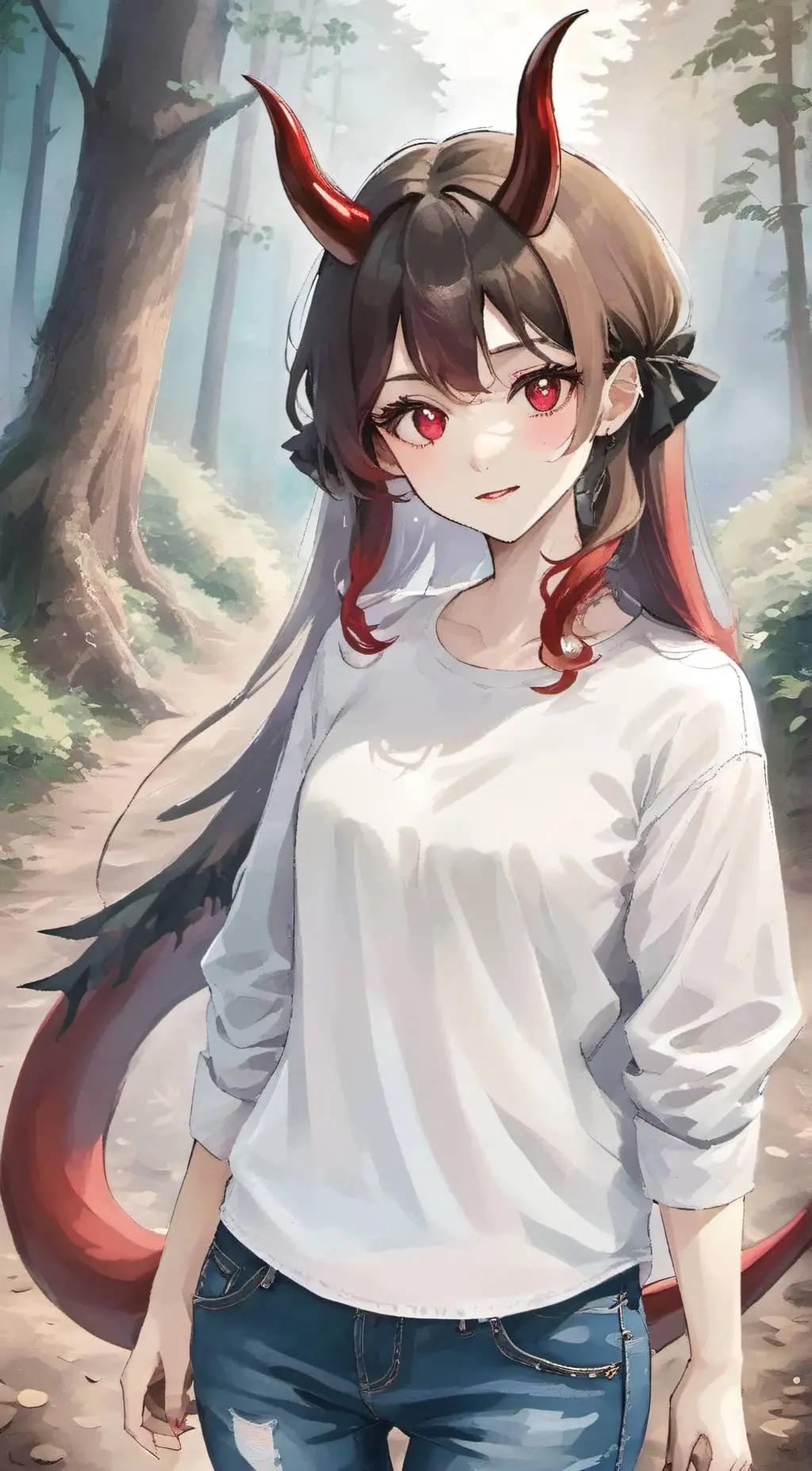 ai character: April background